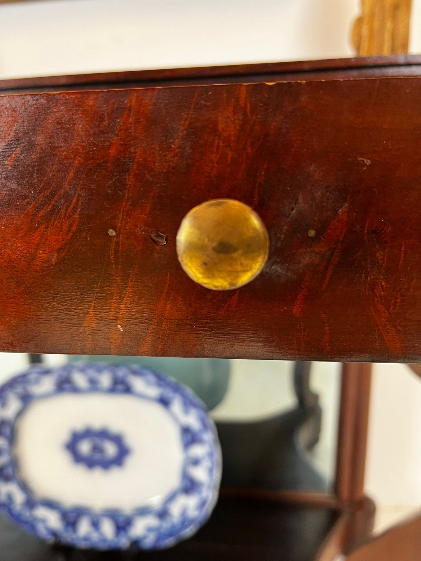 Trumeau Mahogany Antique from 19th Century