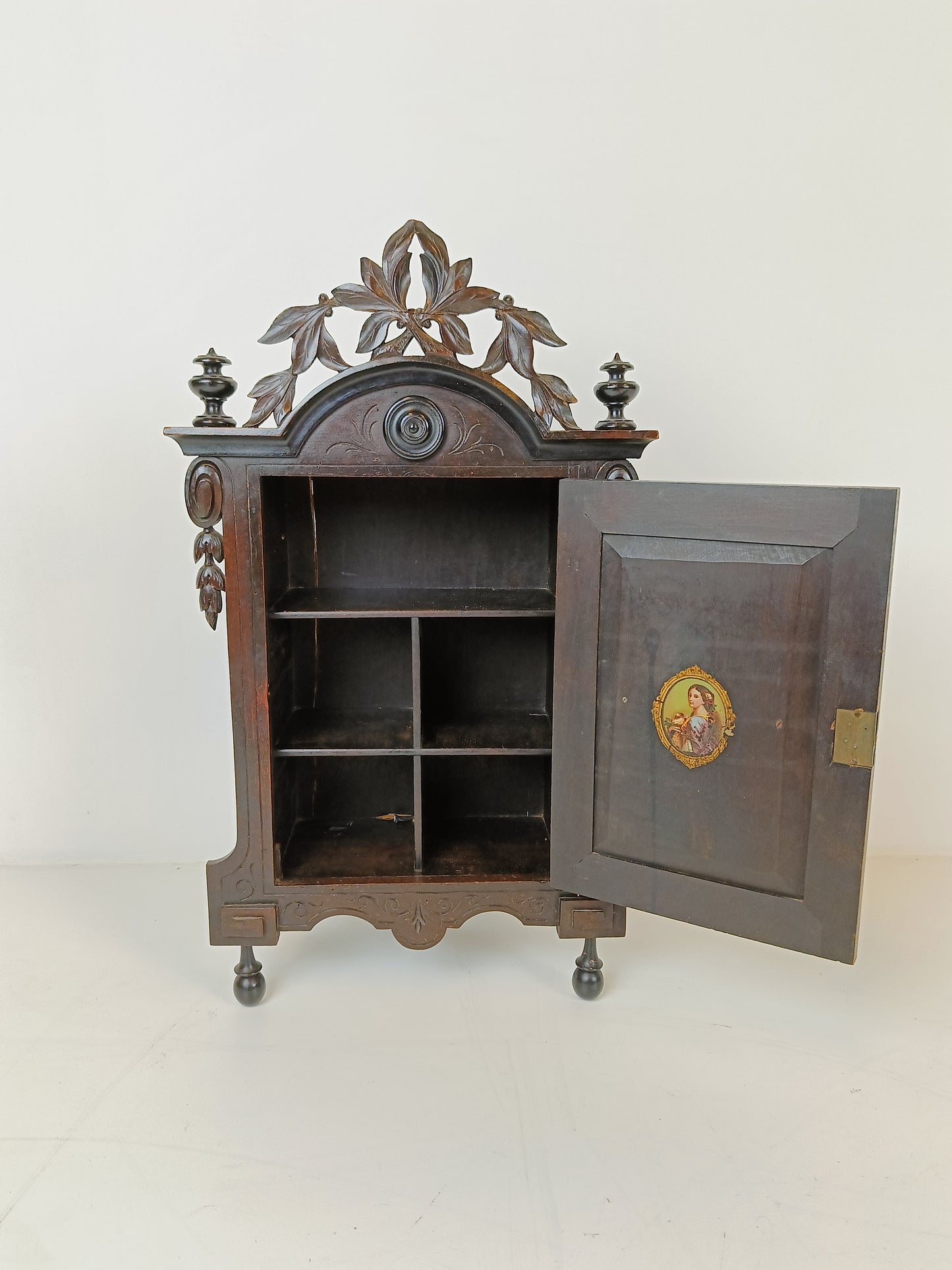 Antique Cigar Cabinet 19 Century