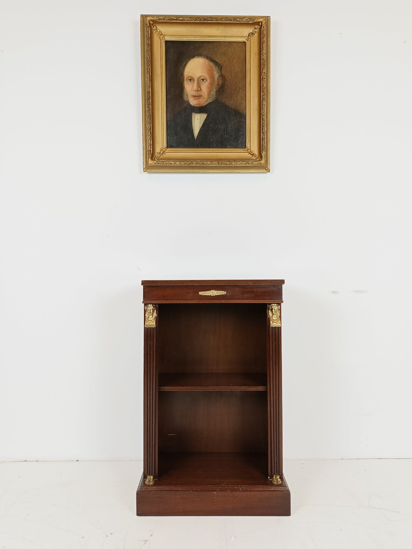 Beautiful Empire Bookcase/Cabinet