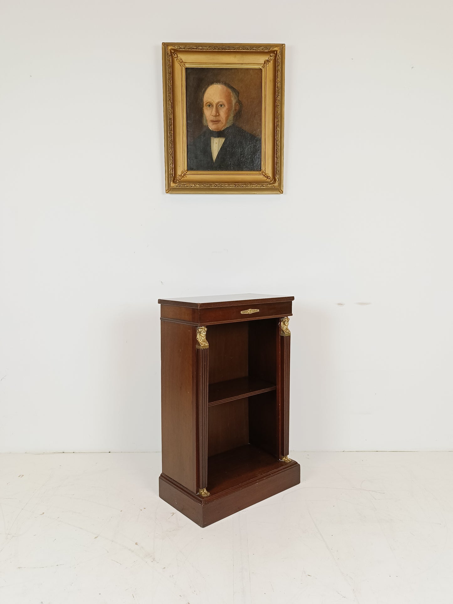 Beautiful Empire Bookcase/Cabinet