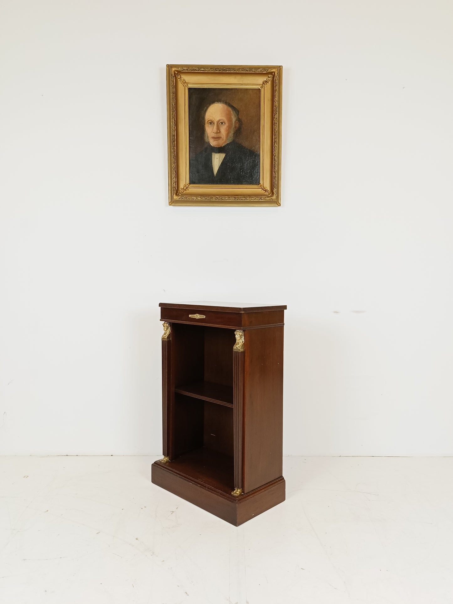 Beautiful Empire Bookcase/Cabinet