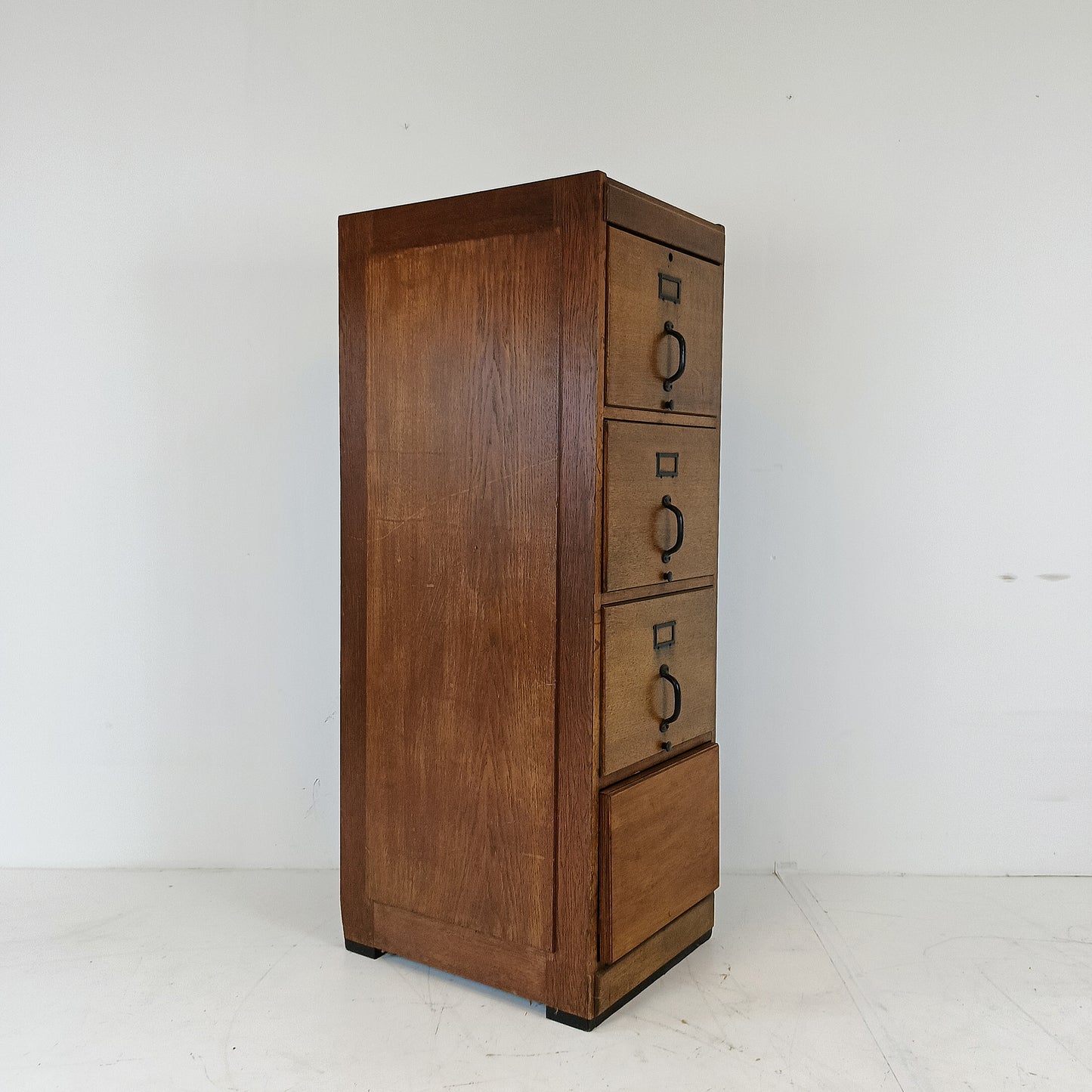 Antique Oak file cabinet filing cabinet