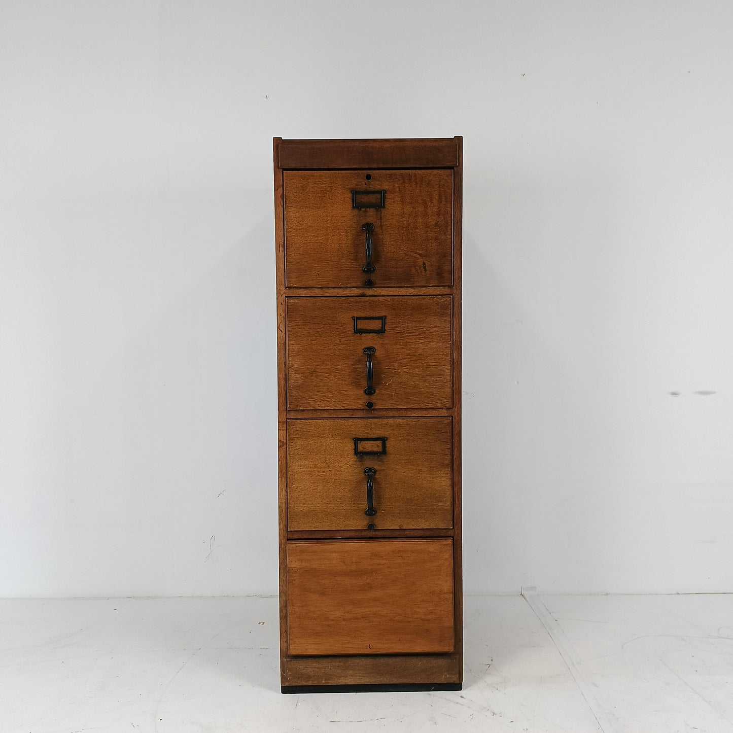 Antique Oak file cabinet filing cabinet