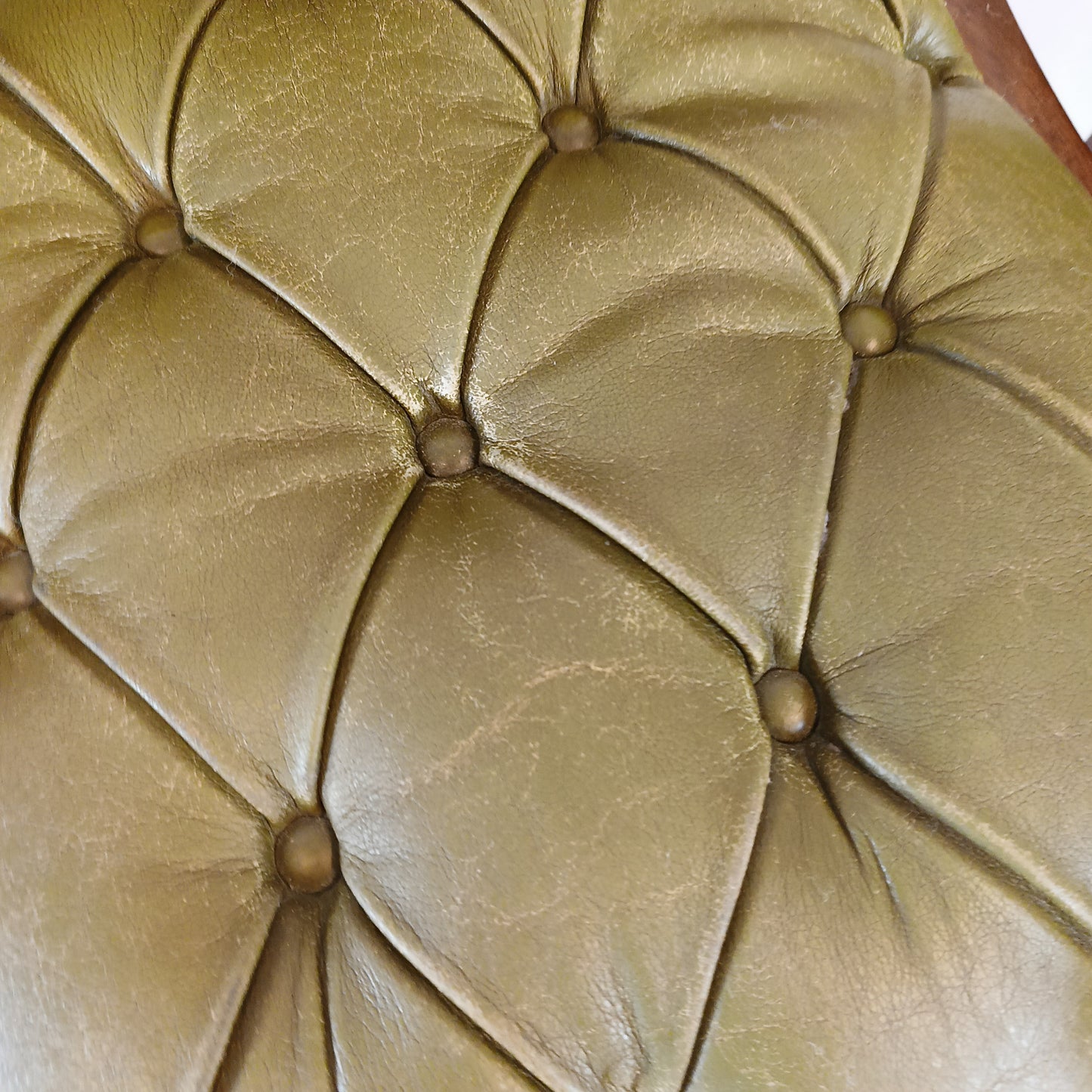 Vintage Chesterfield Armchairs/Desk Chairs
