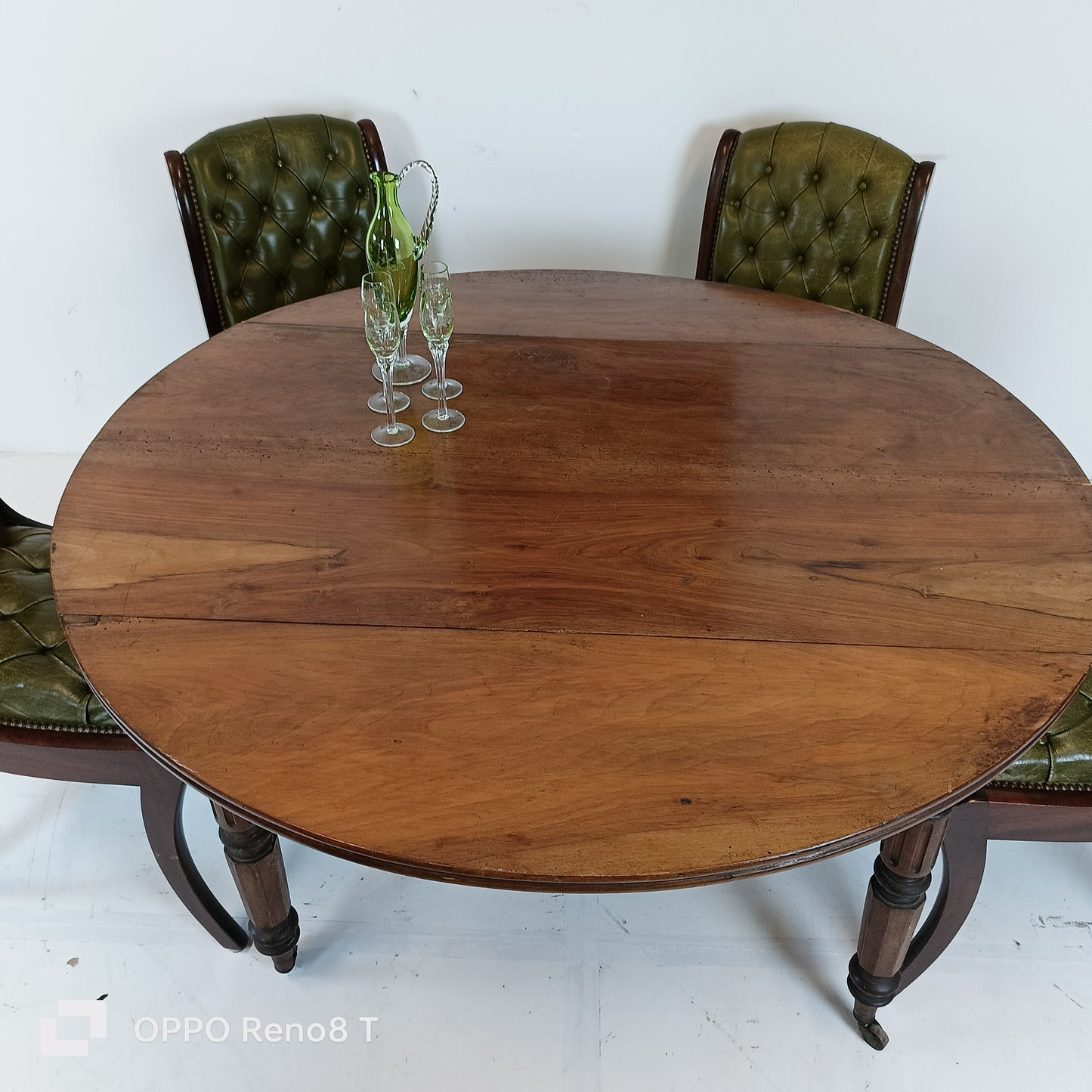 Oval Drop Leaf Table