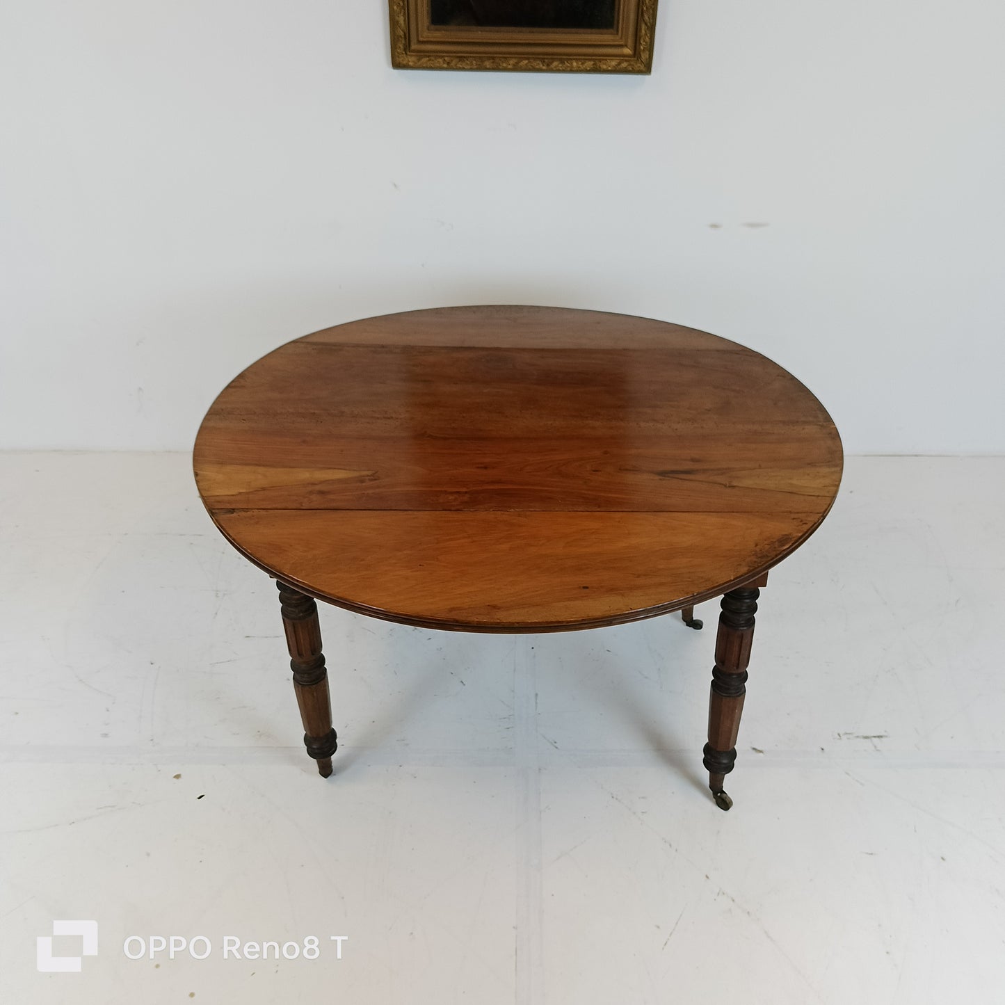 Oval Drop Leaf Table