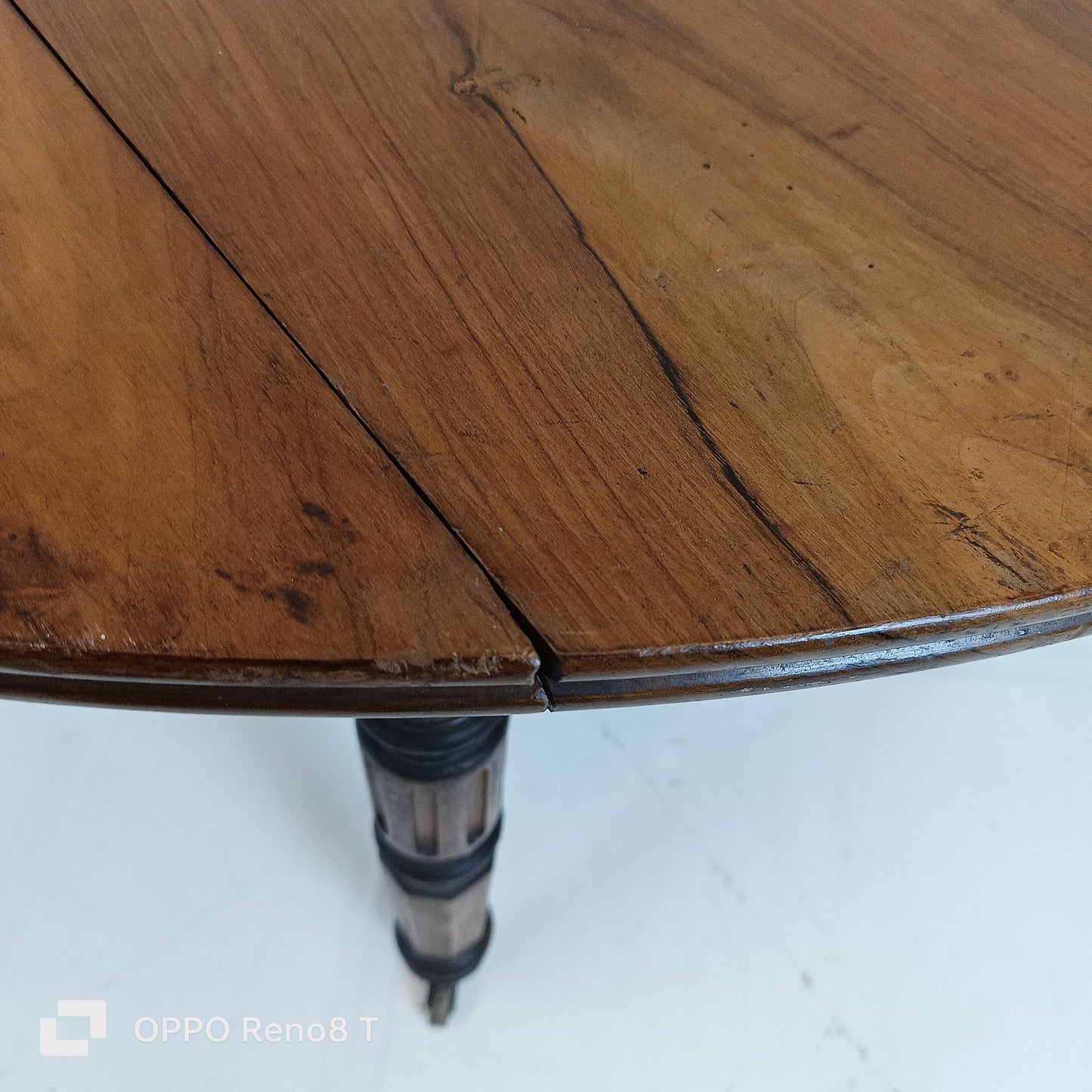 Oval Drop Leaf Table