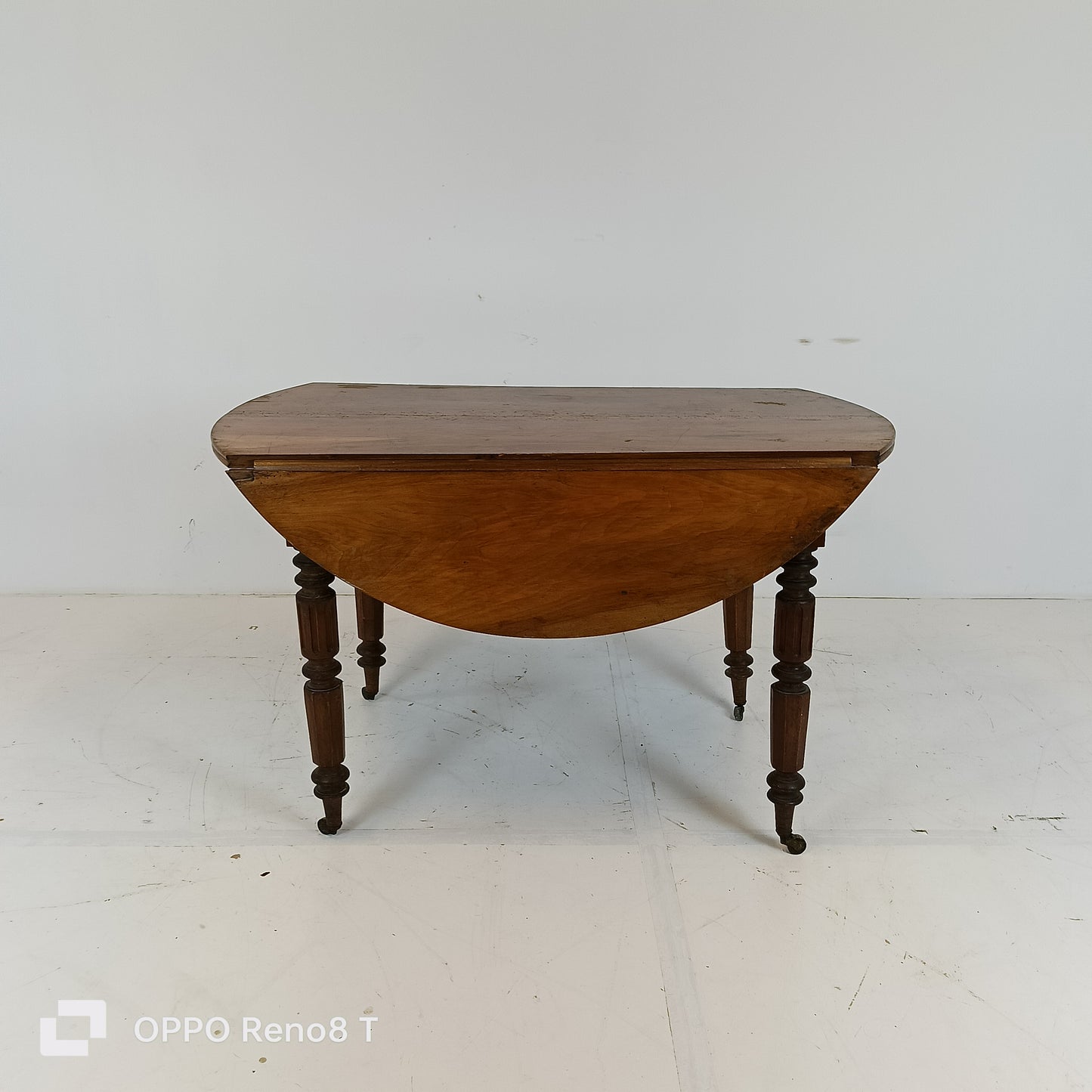 Oval Drop Leaf Table