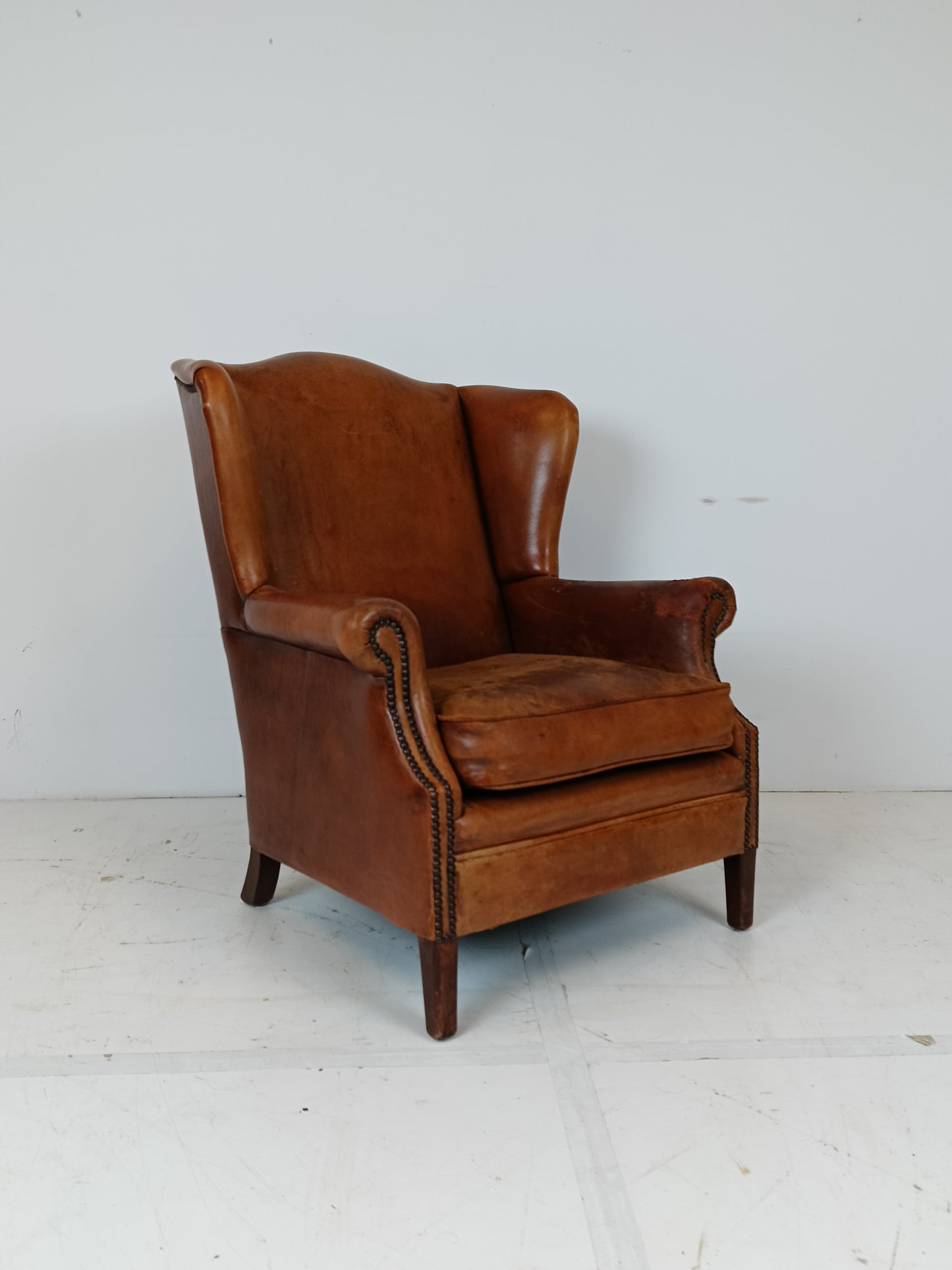 Sheep Leather Armchair