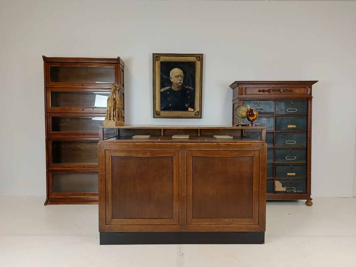 Antique Shop Counter