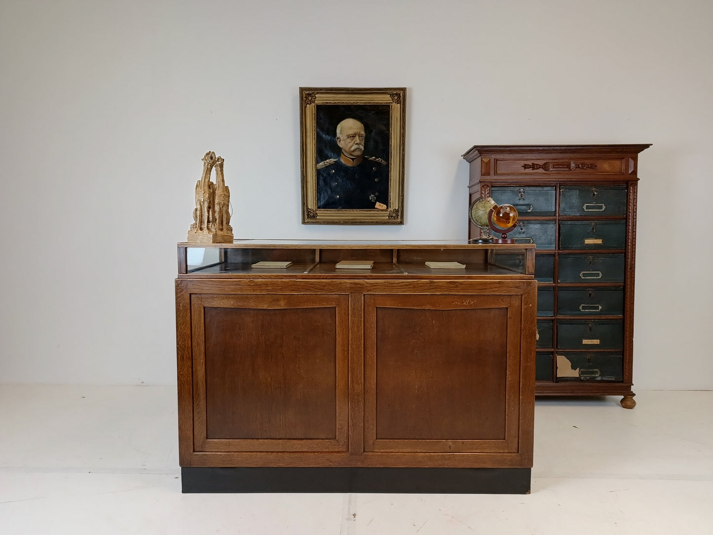 Antique Shop Counter