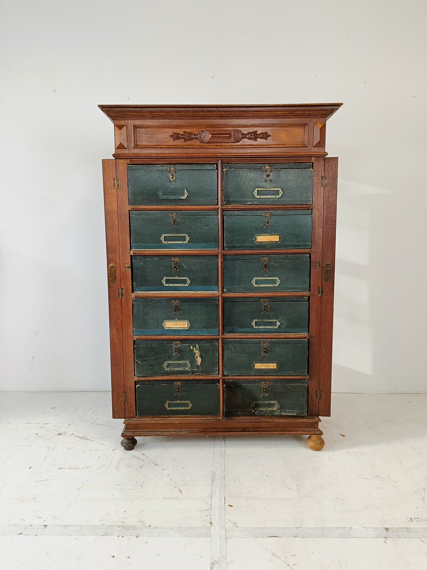 Blue Filing Cabinet