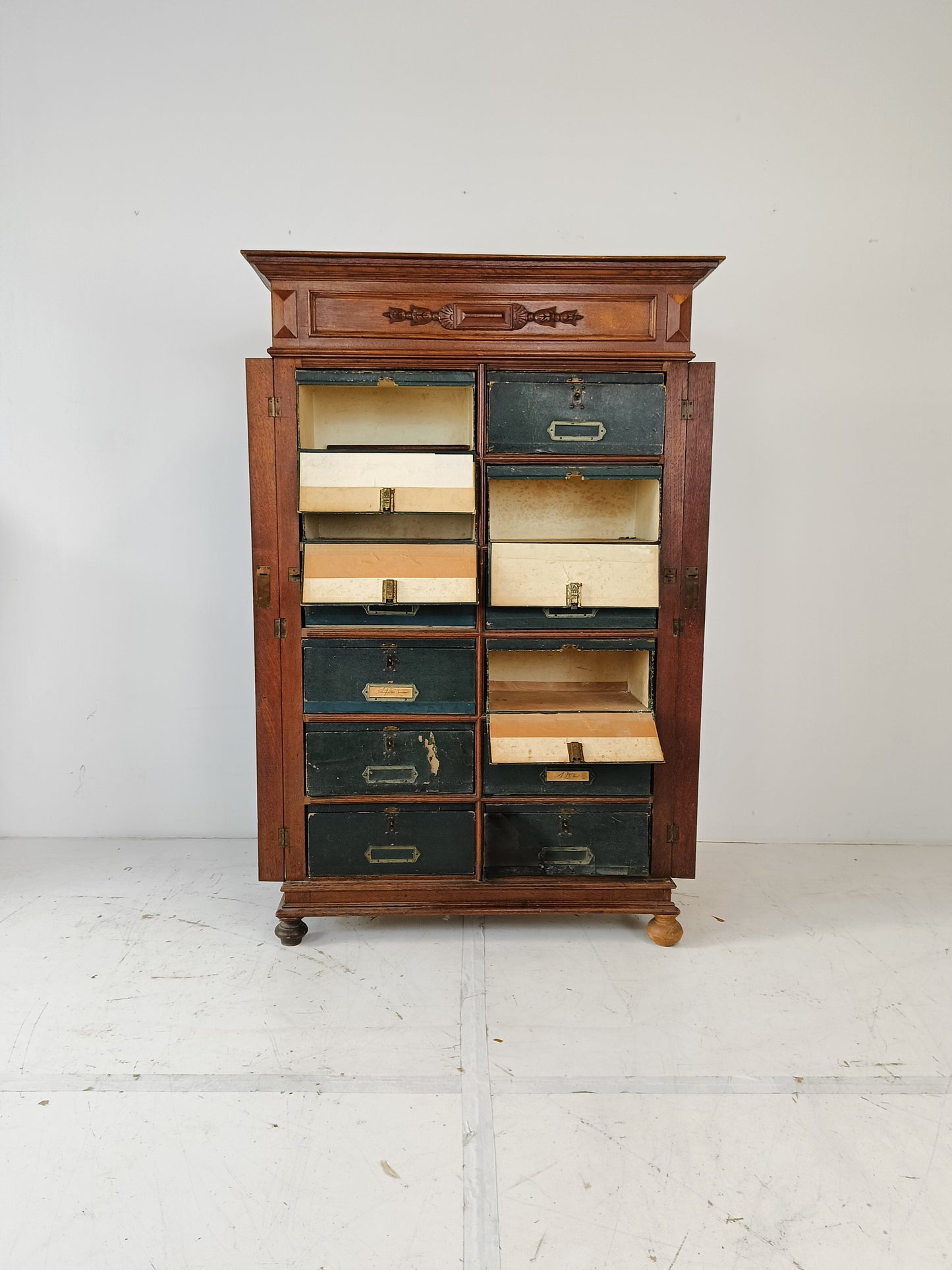 Blue Filing Cabinet