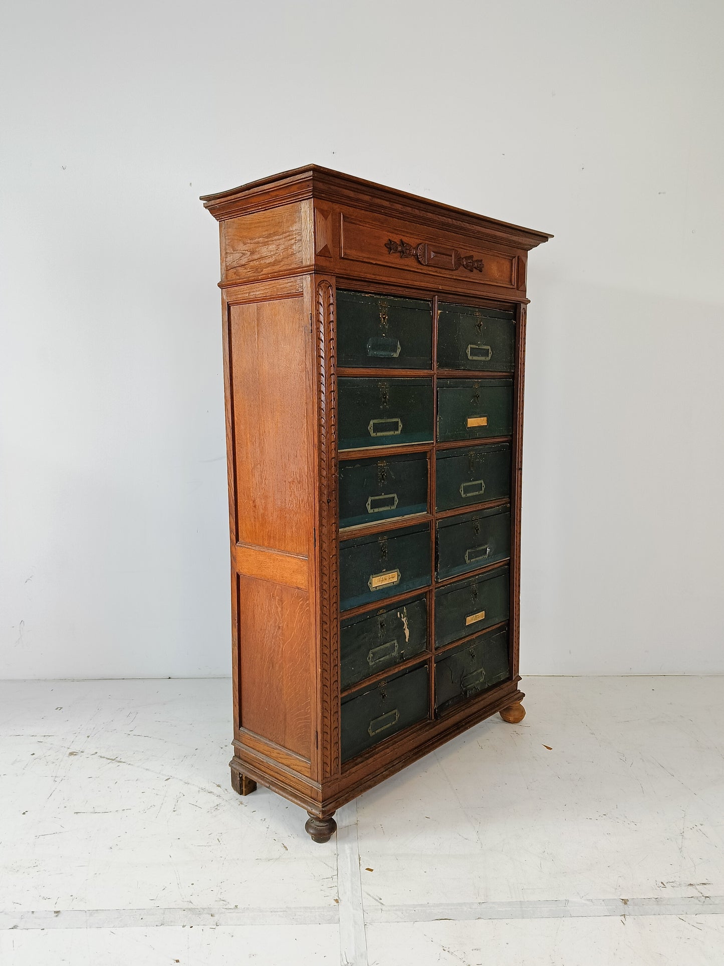 Blue Filing Cabinet