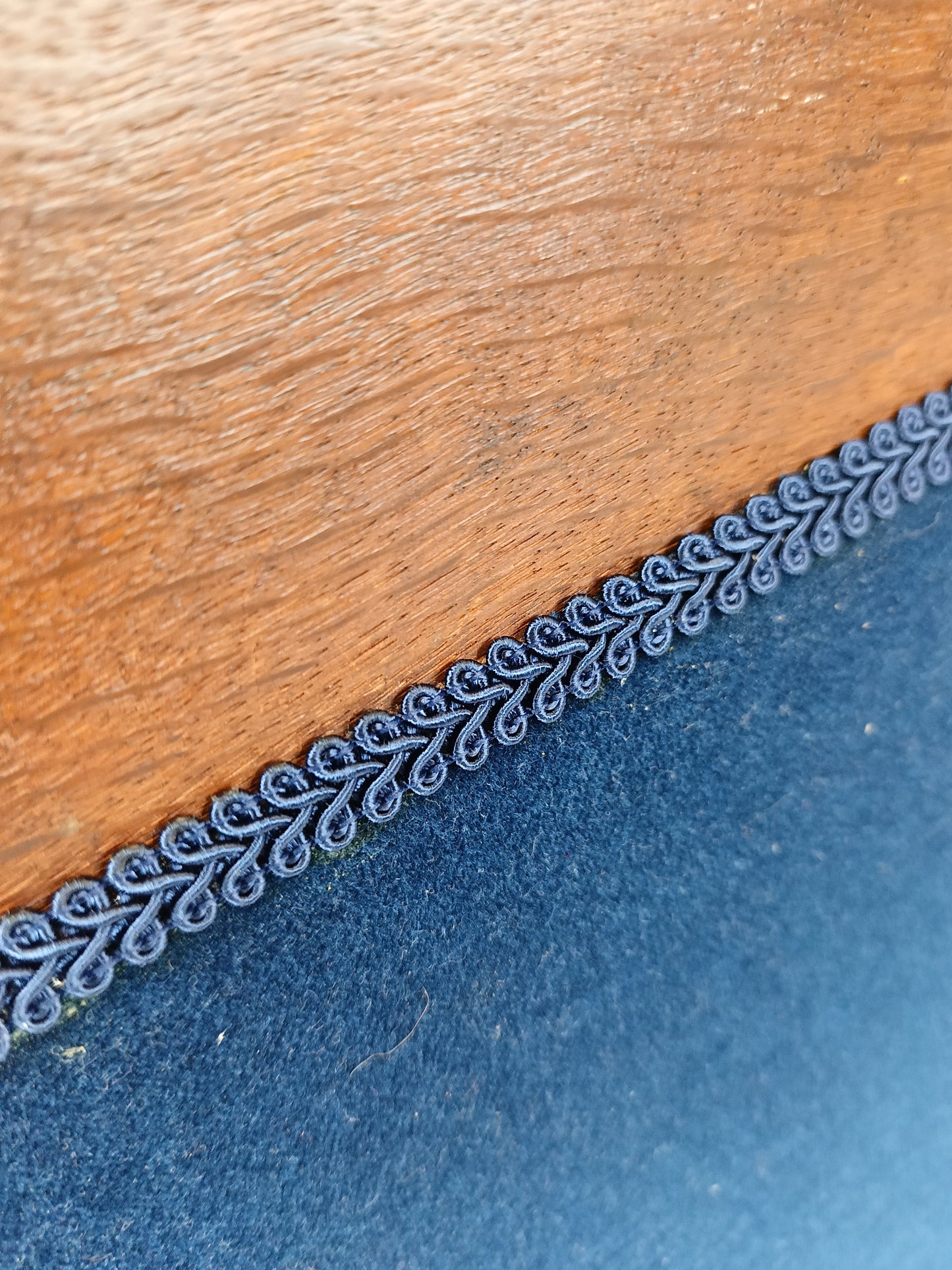 Blue Biedermeier Sofa