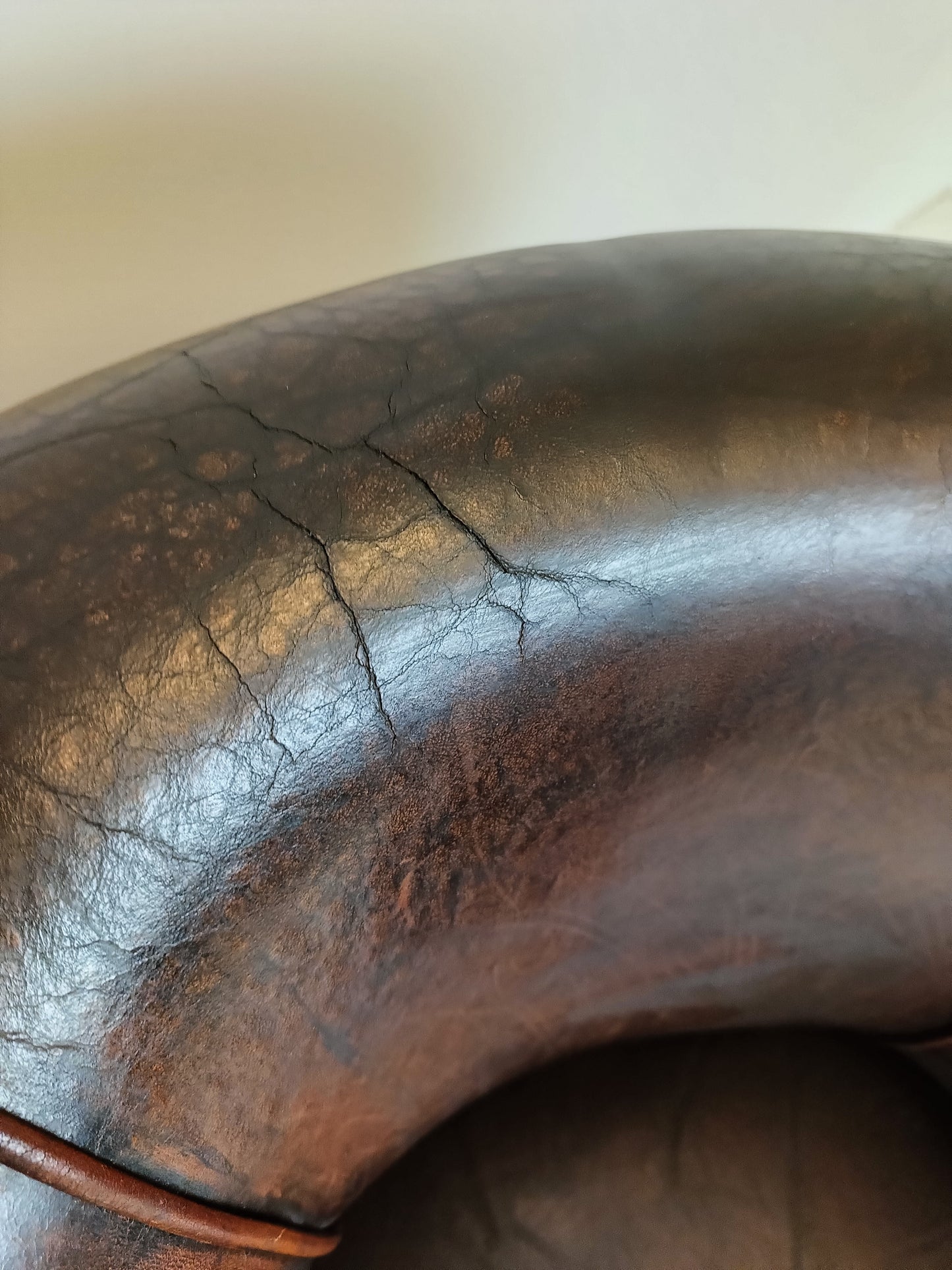 Excellent Set Of Sheep Leather Chairs