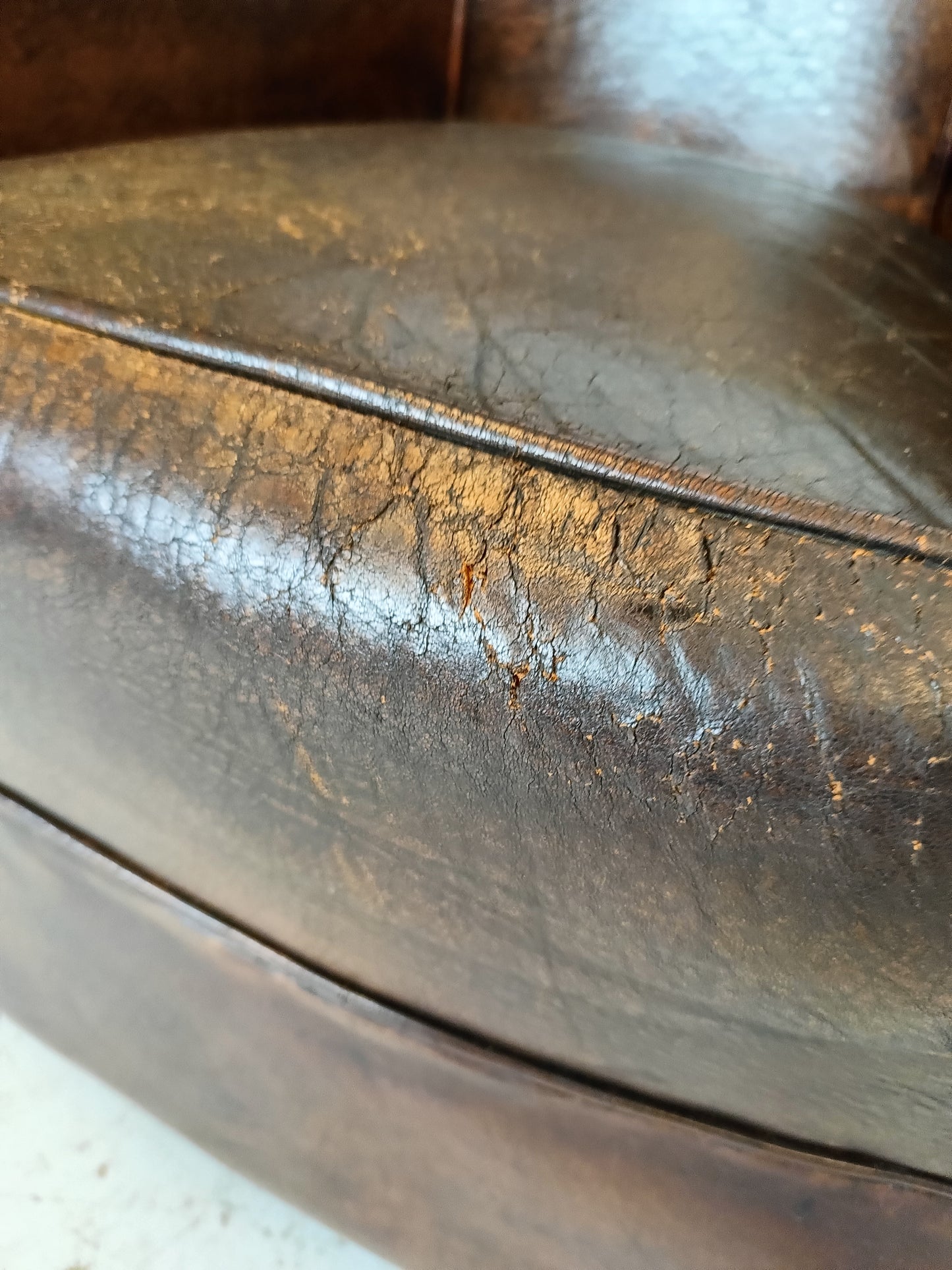 Excellent Set Of Sheep Leather Chairs
