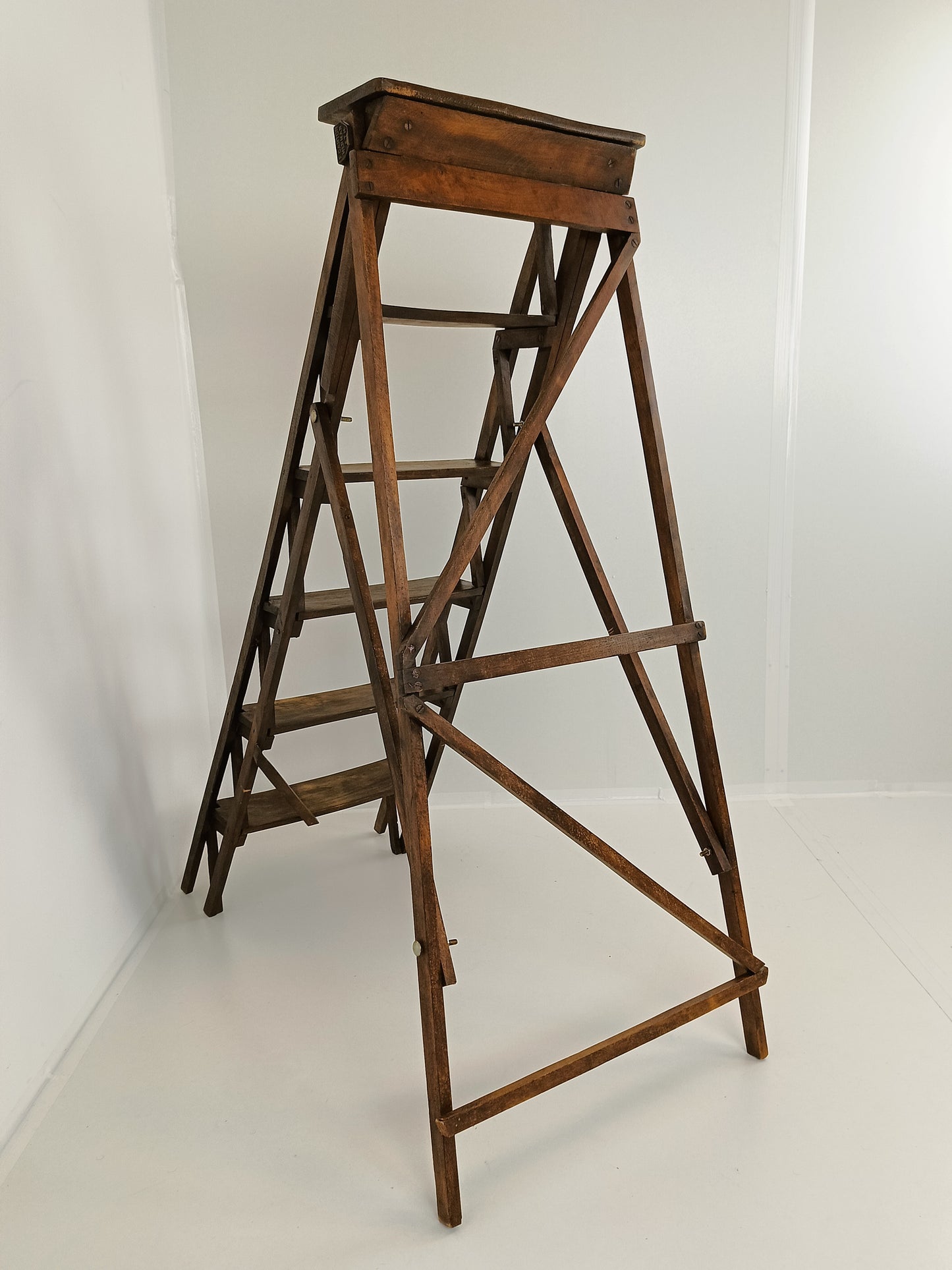Library Antique Staircase