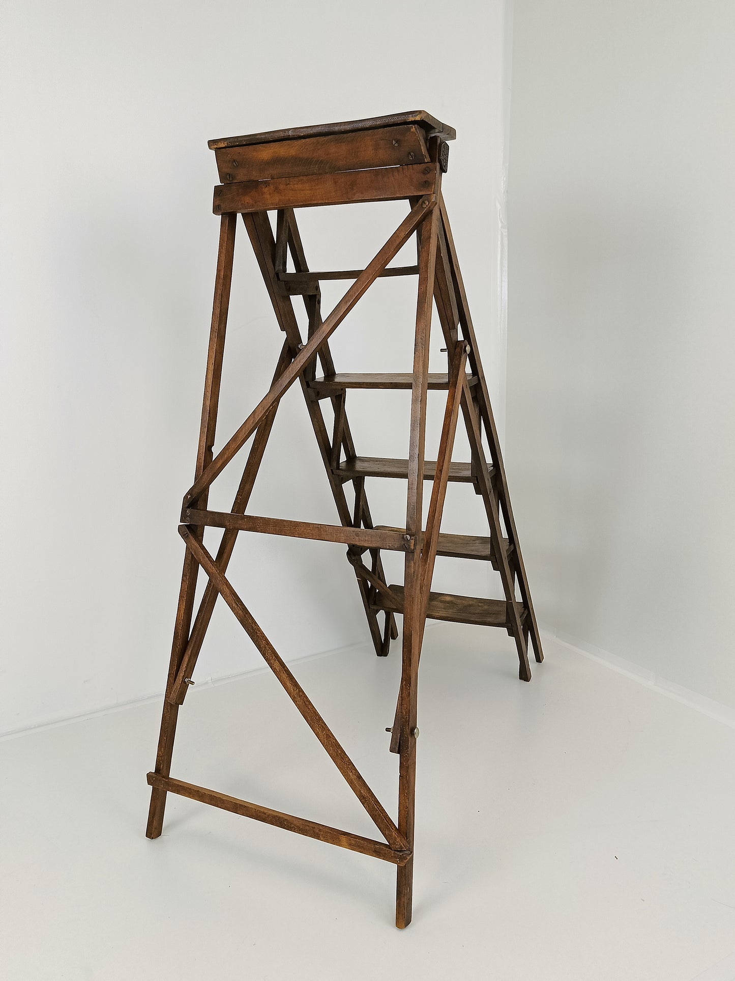 Library Antique Staircase