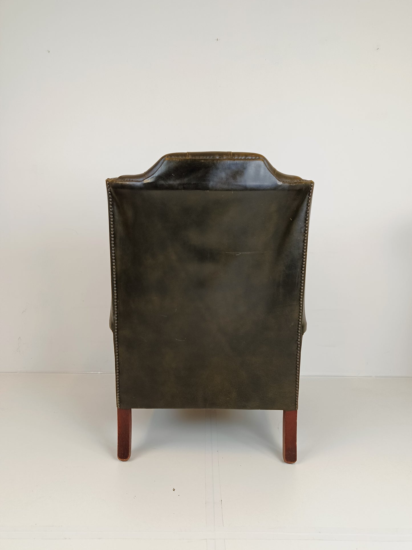 Green Chesterfield Lounge Chairs