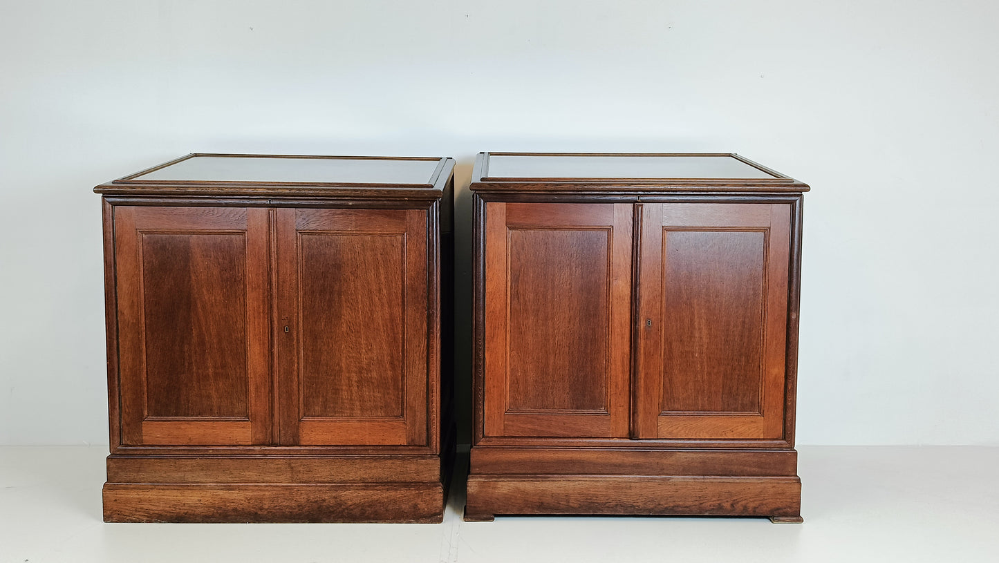 Antique Museum Display Cabinet