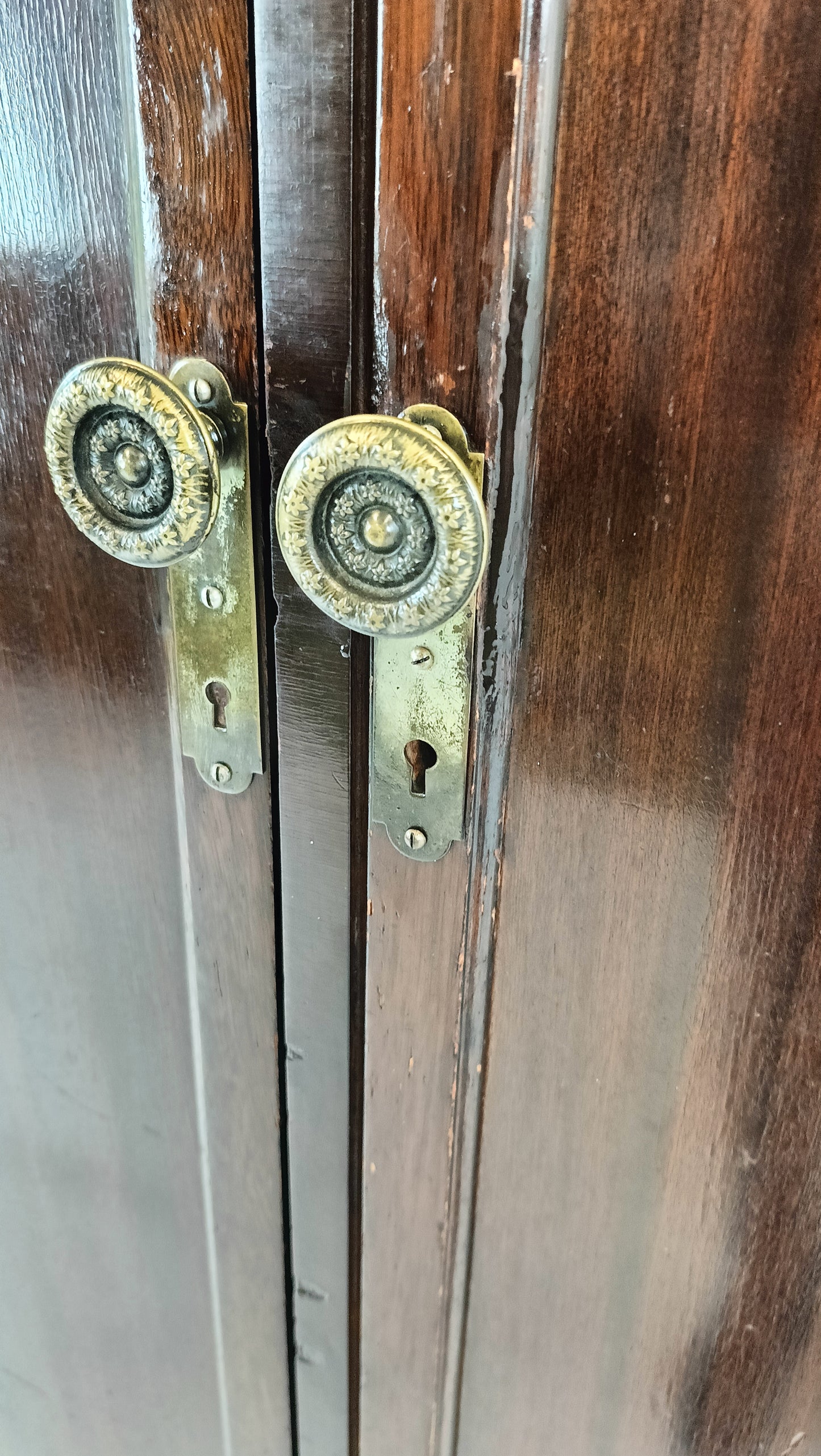 1920s, Mahogany and Oak Compactom Ltd Gentleman's Wardrobe (5)