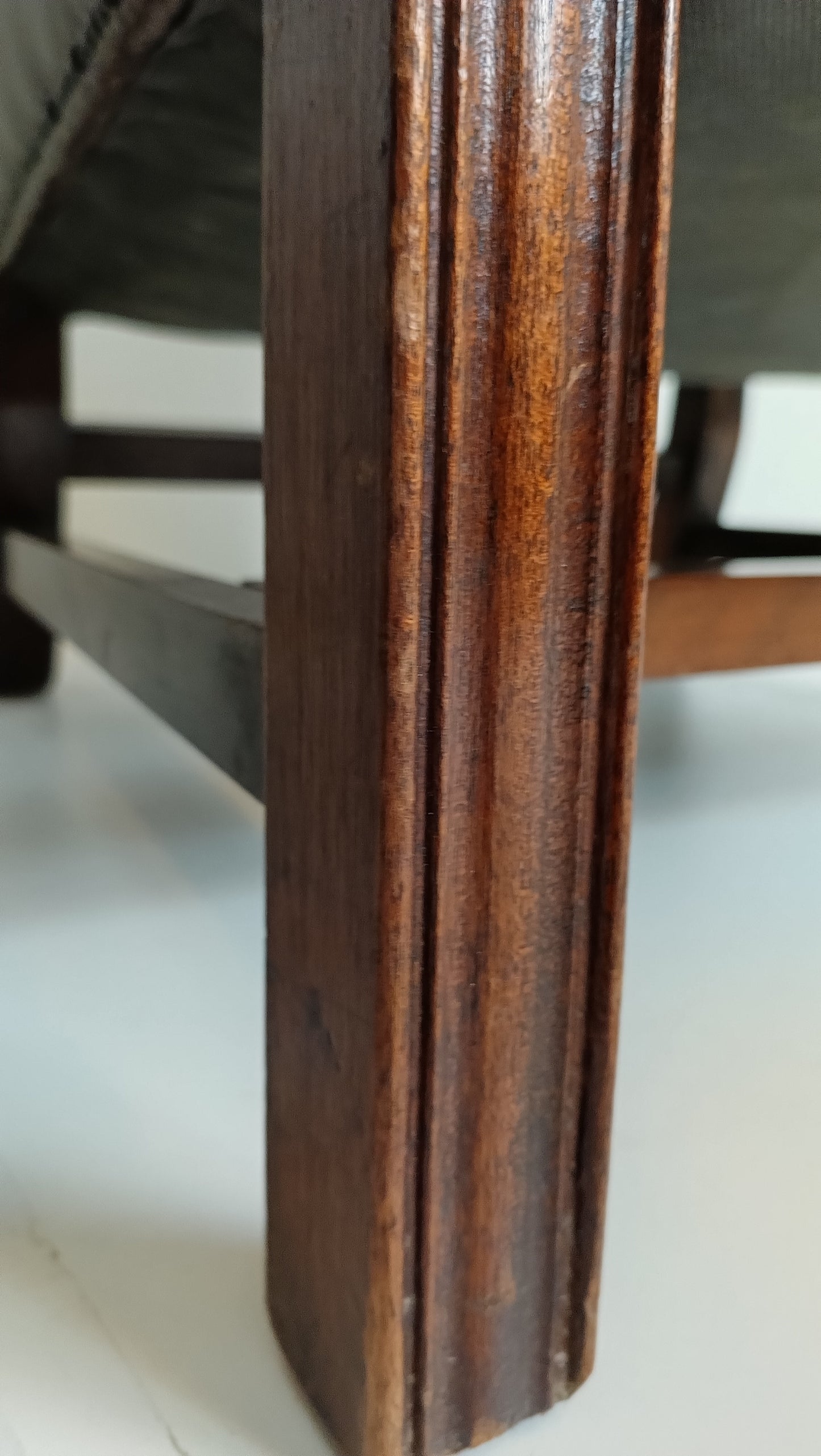 Set Of Bovine Leather Chairs