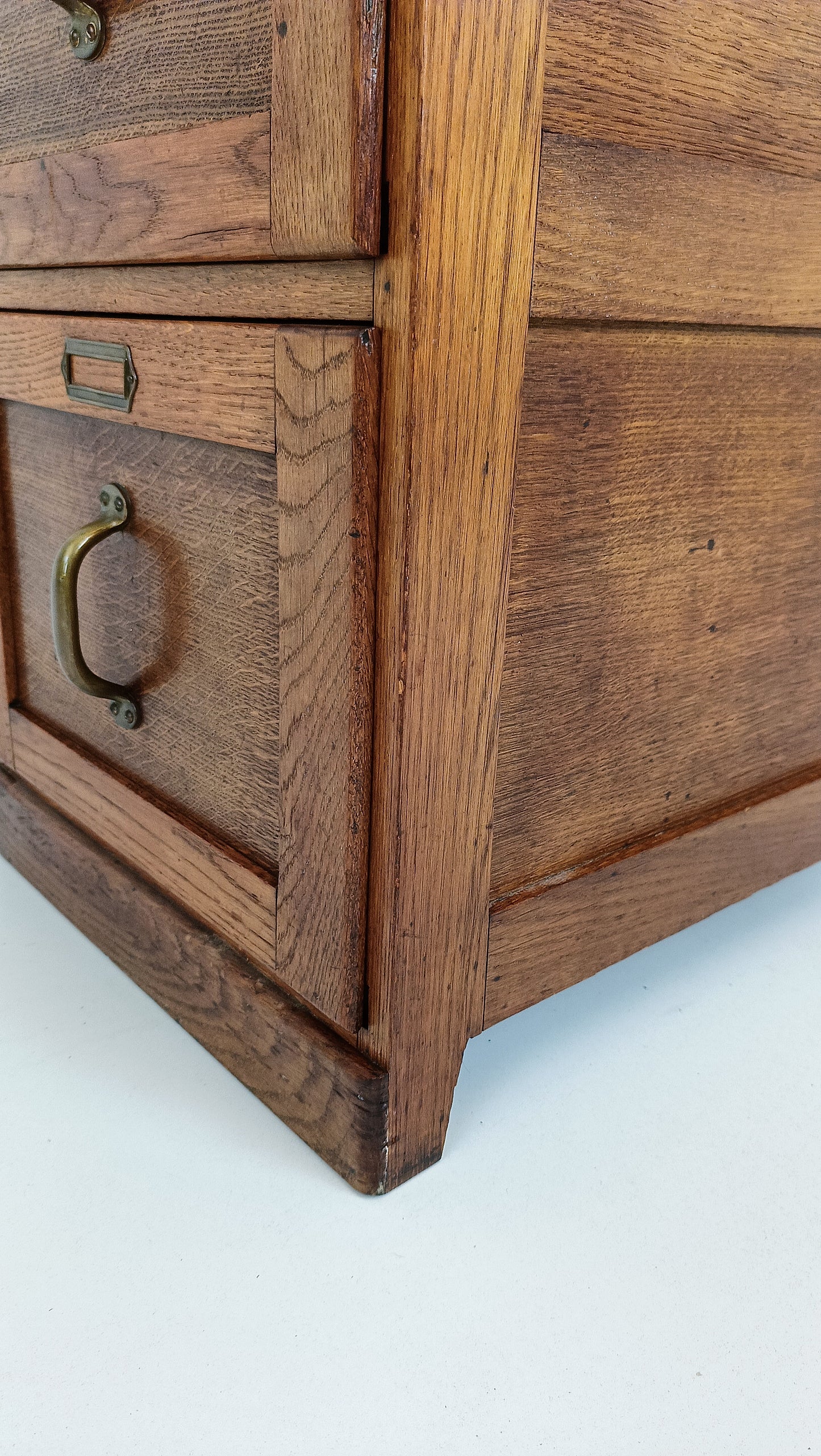 Exclusive Antique Filling Cabinet In Oak Wood Tiele & Schouten Leiden