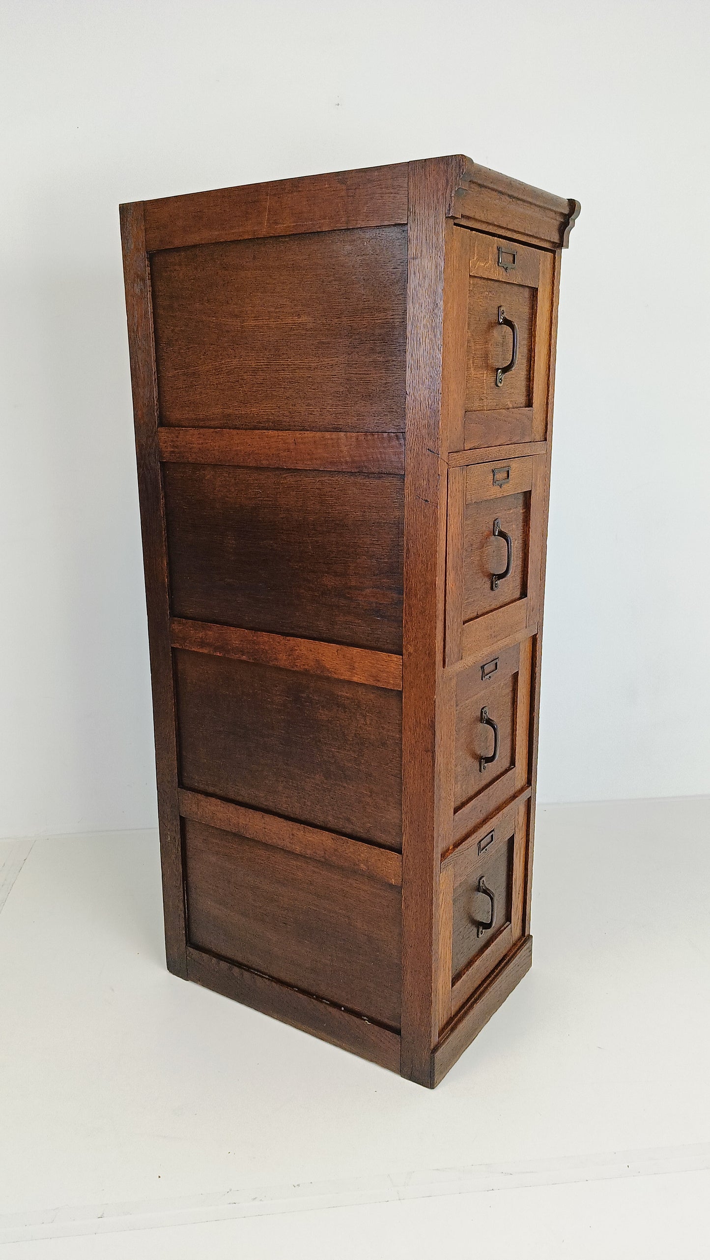Antique Oak File Cabinet