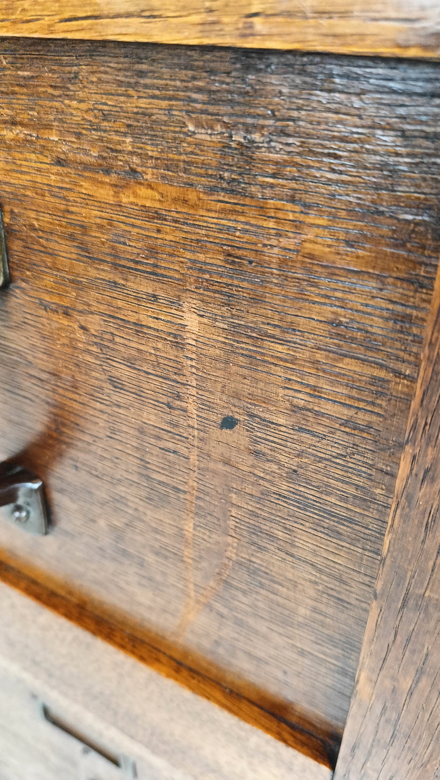 Antique Oak File Cabinet