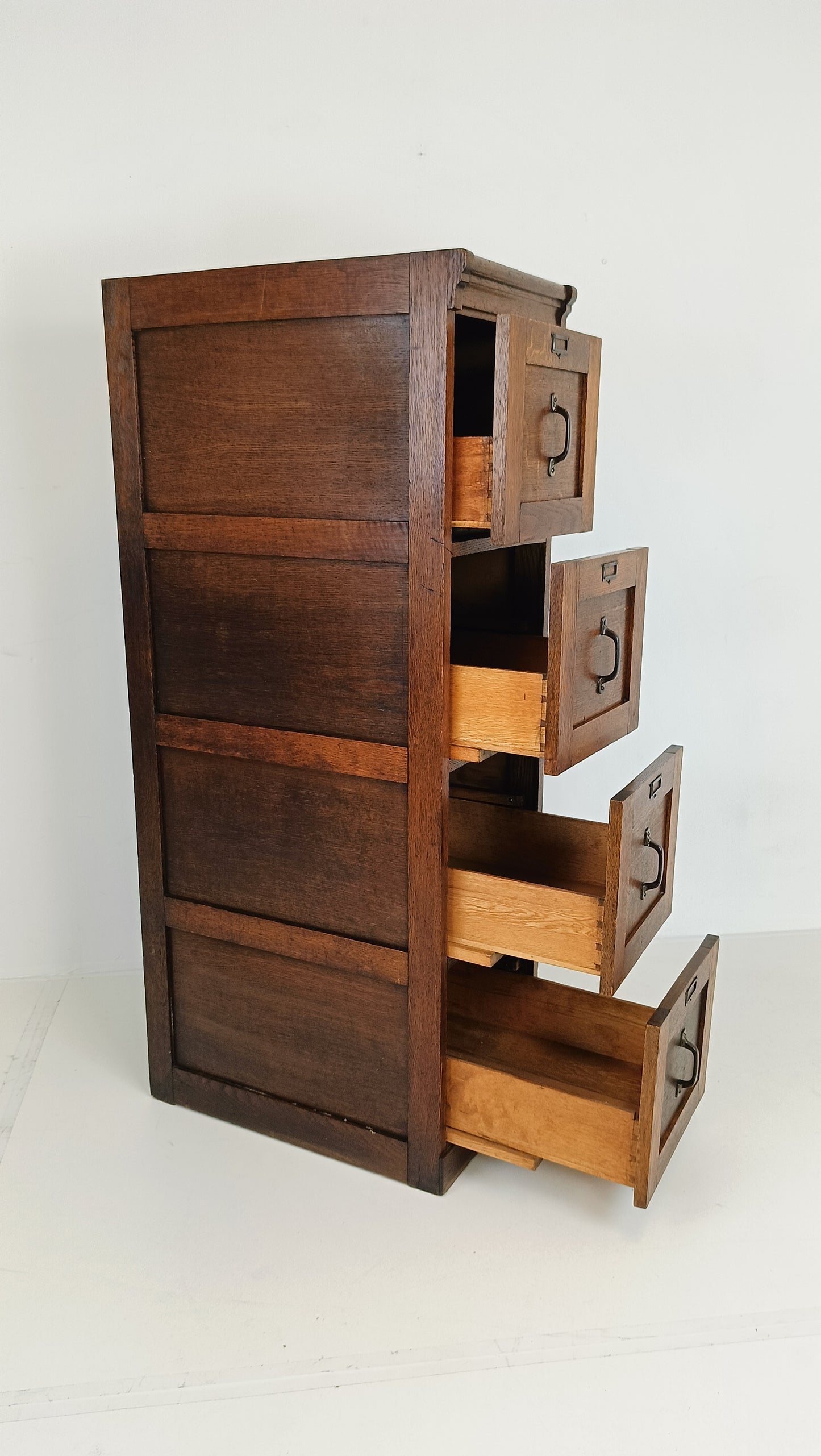 Antique Oak File Cabinet