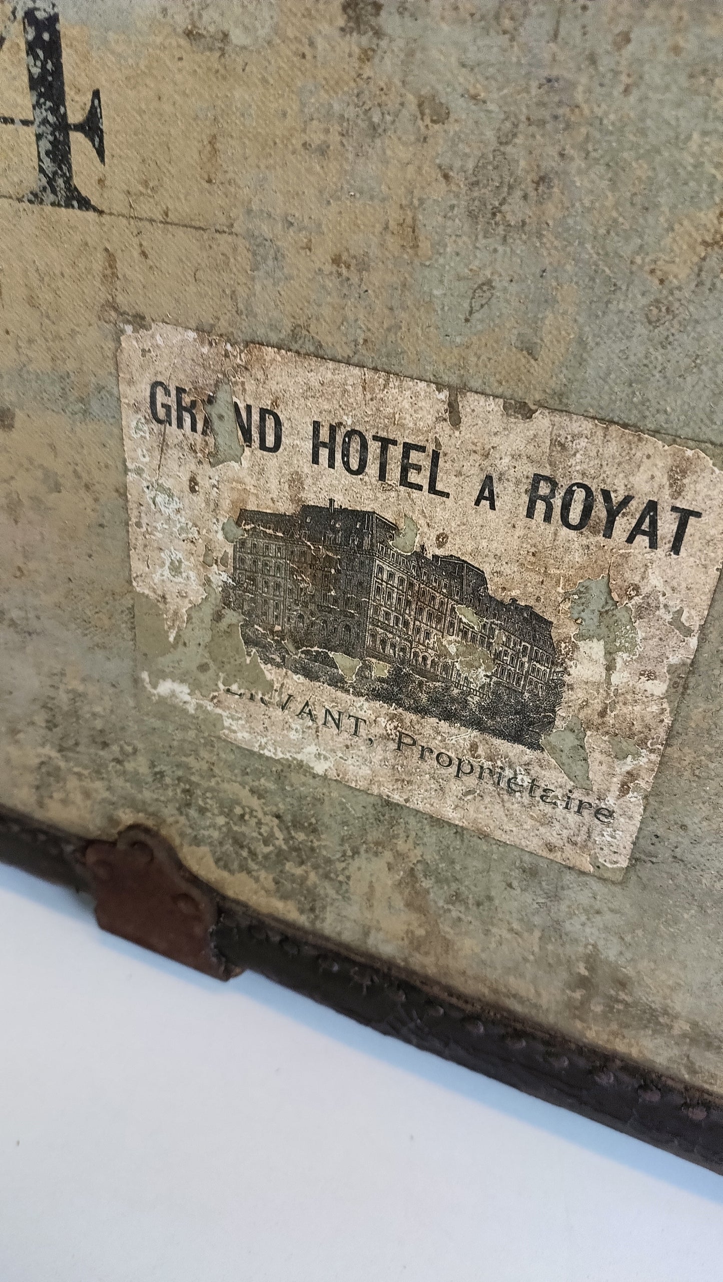 Initialed Crouch and Fitzgerald Trunk