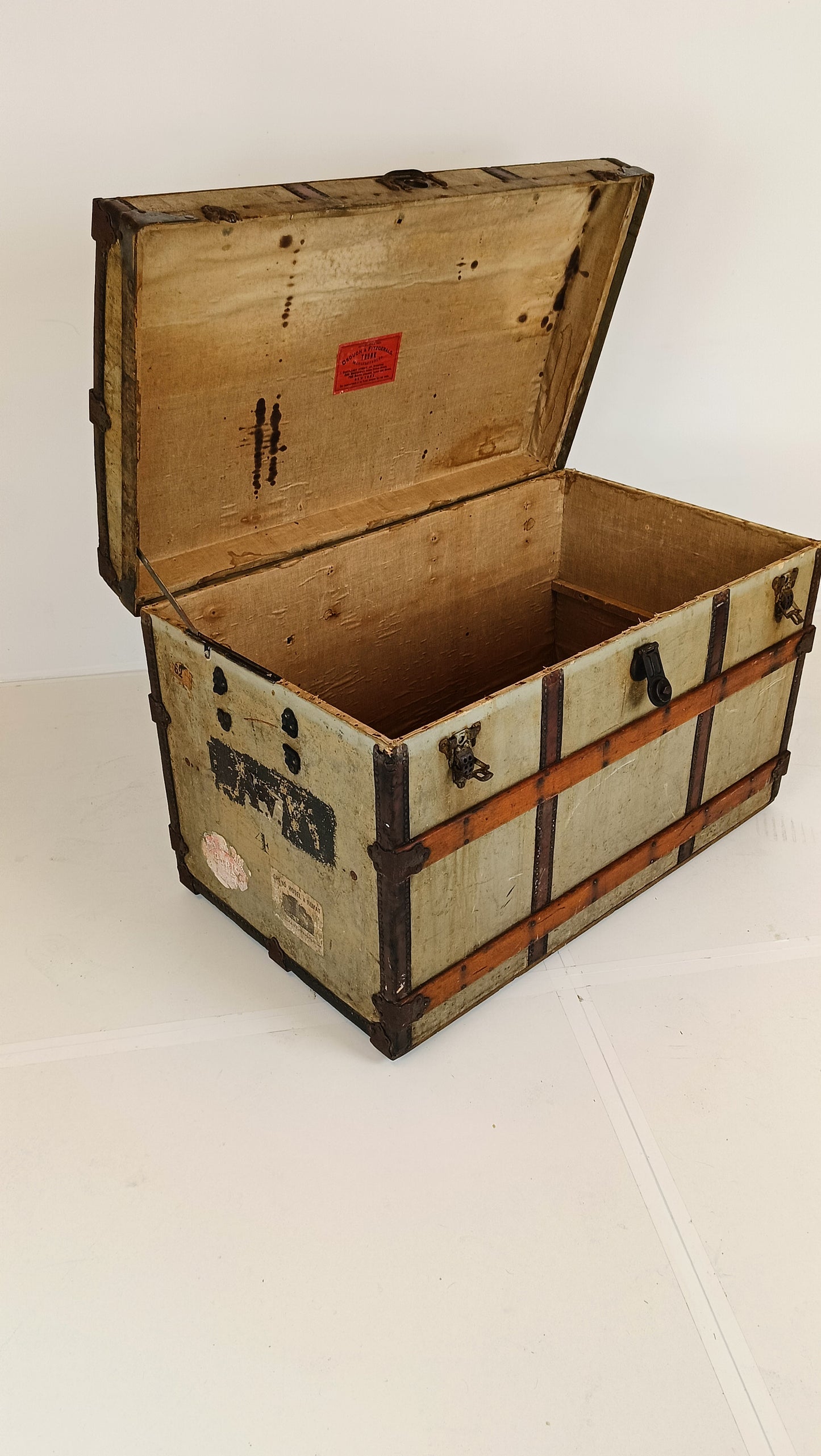Initialed Crouch and Fitzgerald Trunk