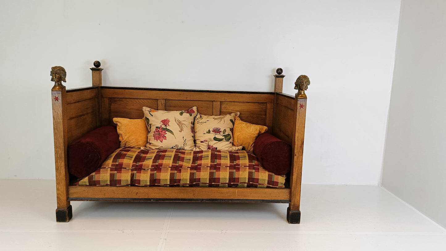 Italian Empire Style Sofa/Bed