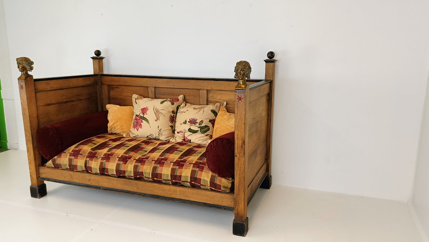 Italian Empire Style Sofa/Bed