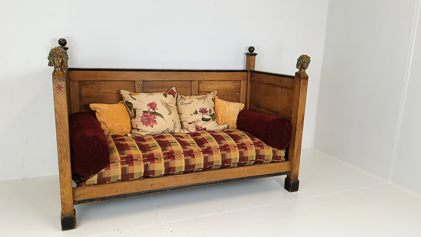 Italian Empire Style Sofa/Bed