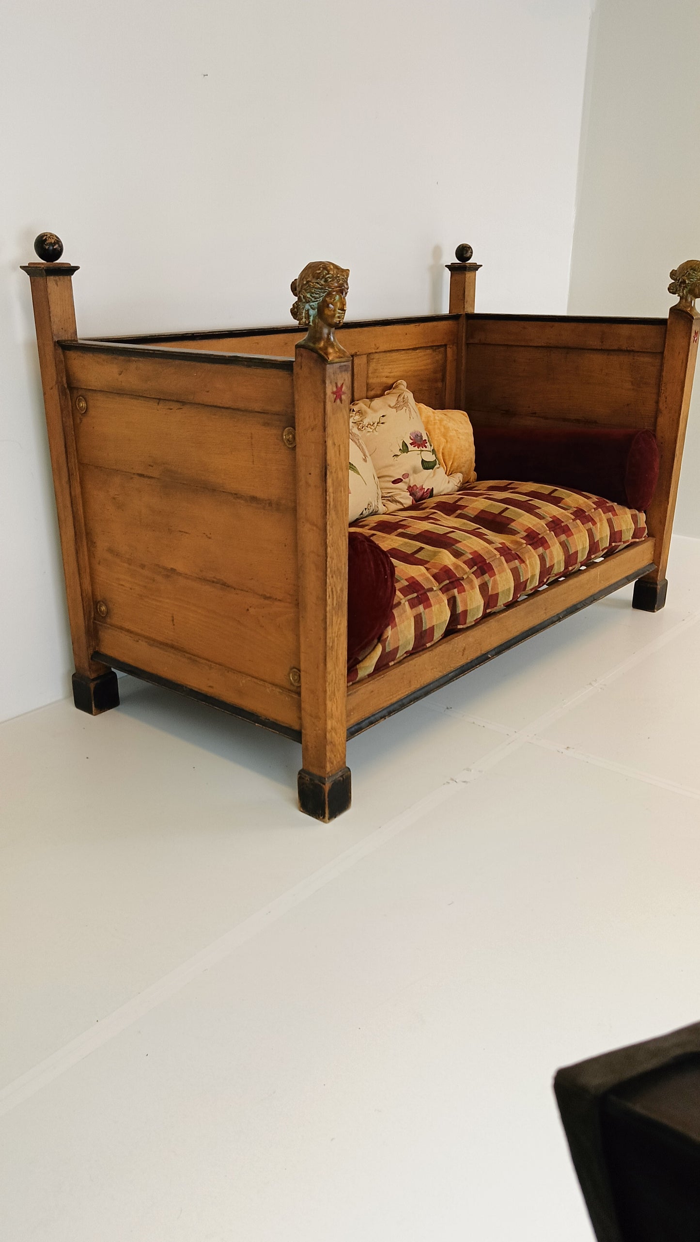 Italian Empire Style Sofa/Bed