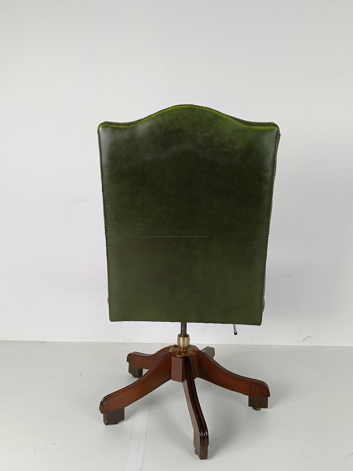 Chesterfield Desk Chair Deep Green