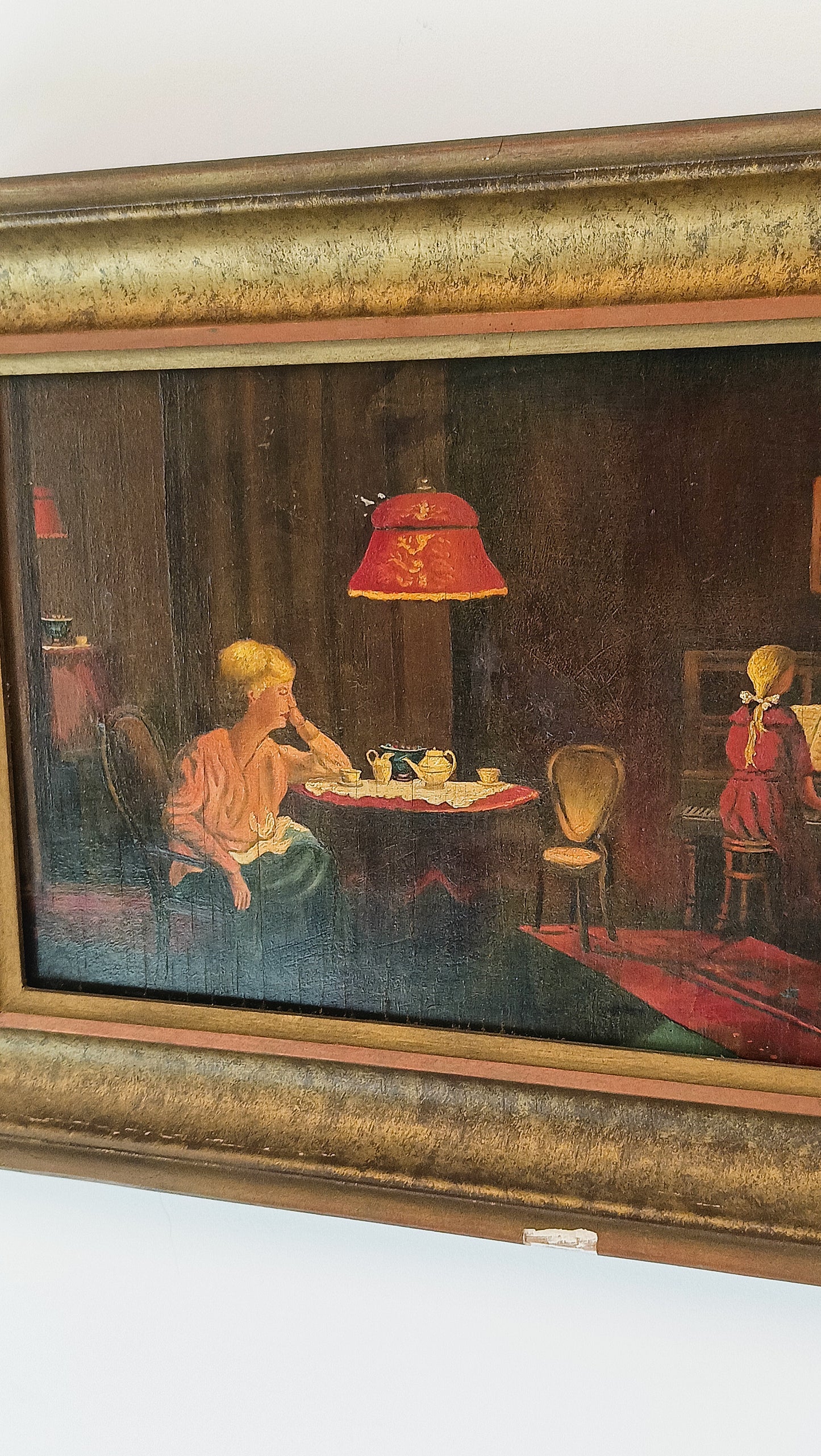 Adorable Painting Women With Child
