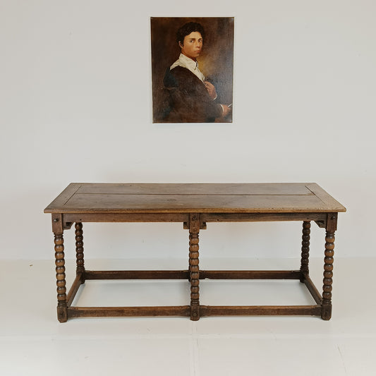 Wonderful Antique Oak Dining/ Side Table