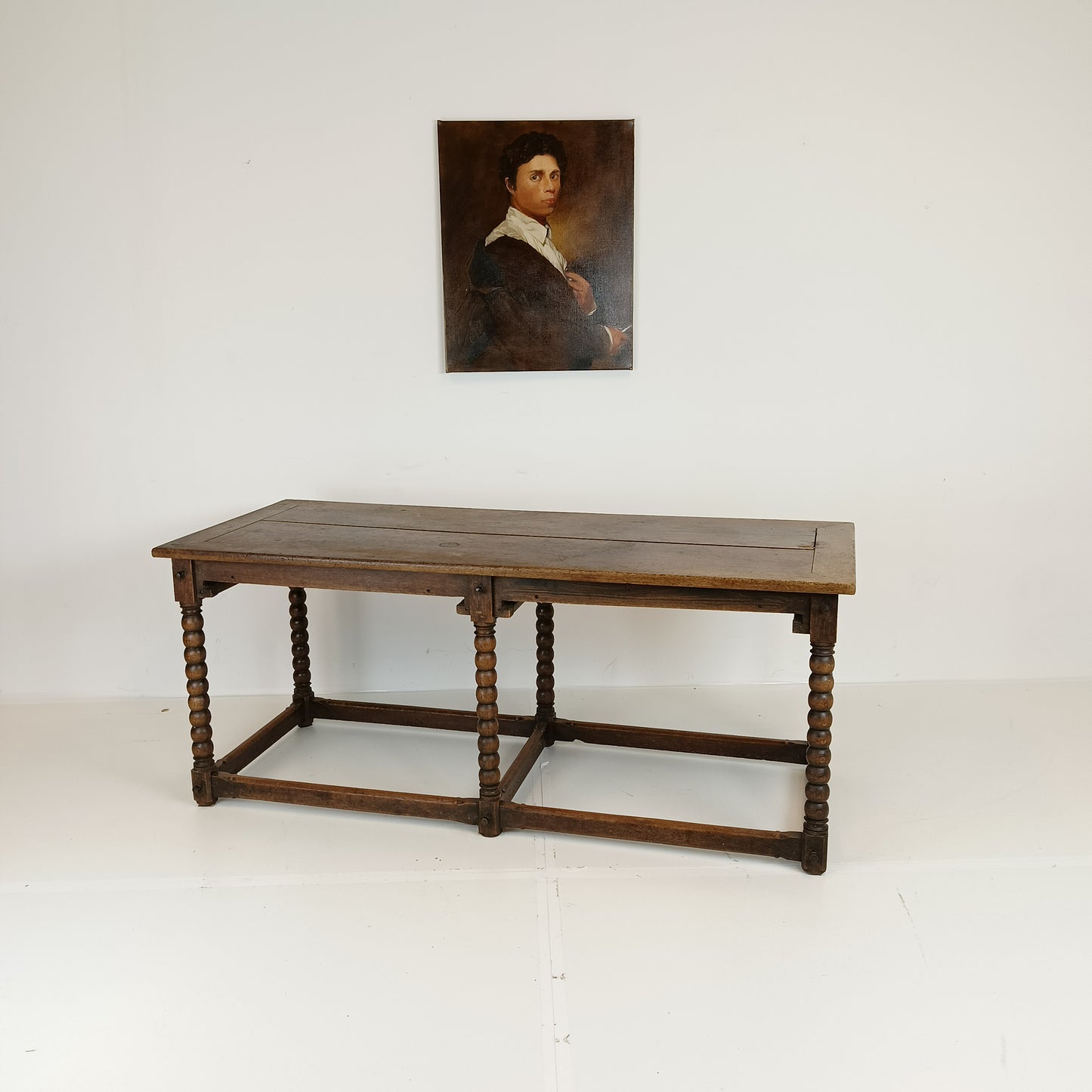 Wonderful Antique Oak Dining/ Side Table