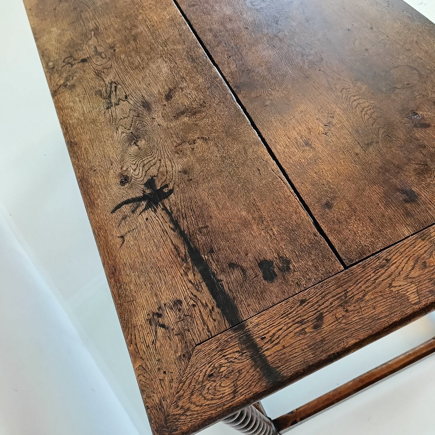 Wonderful Antique Oak Dining/ Side Table