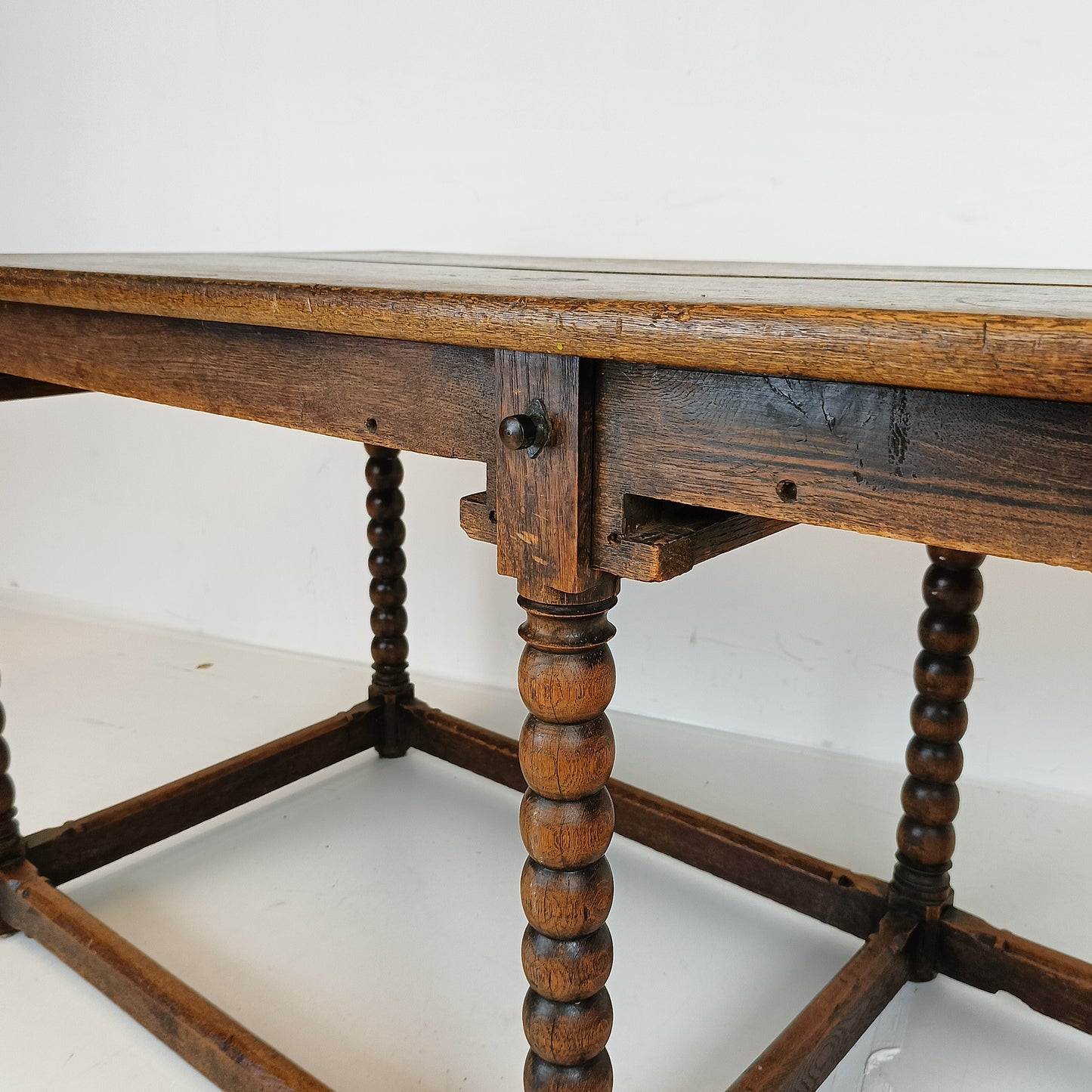 Wonderful Antique Oak Dining/ Side Table