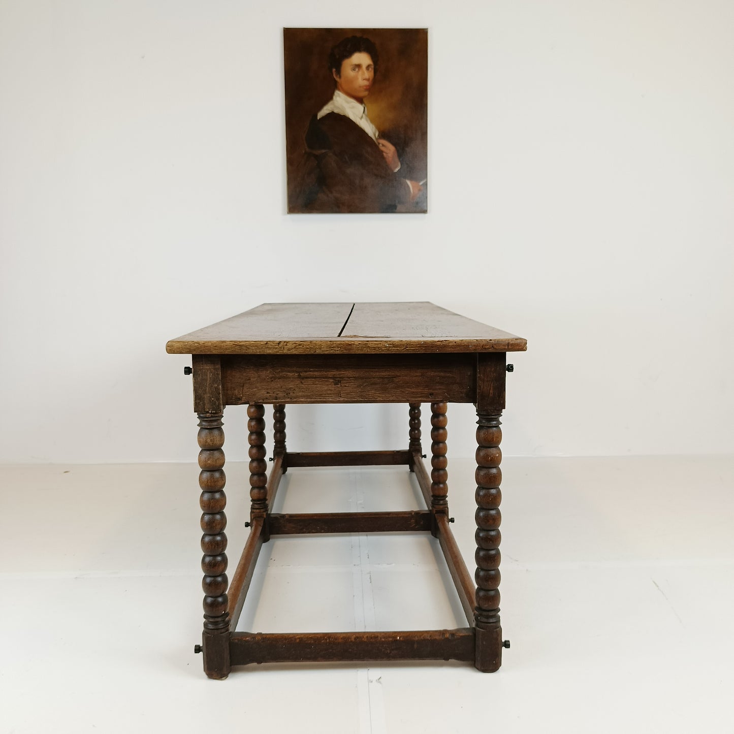Wonderful Antique Oak Dining/ Side Table