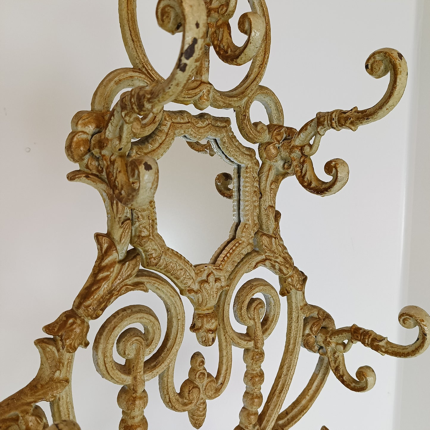 Wonderful Antique Cast Iron Coatrack