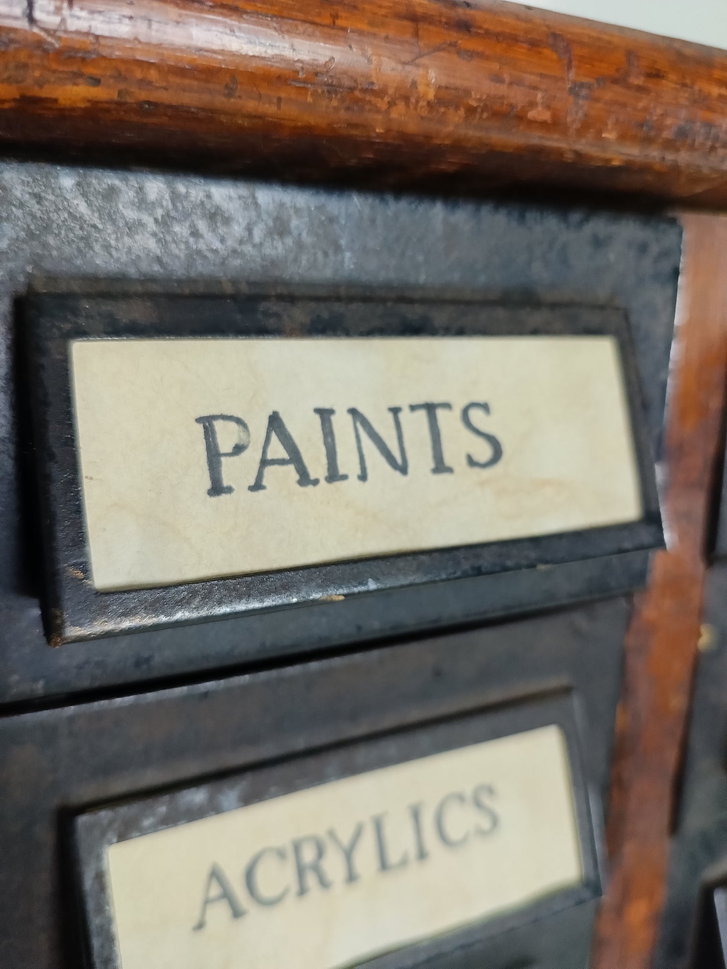 Unique Antique Filling Cabinet