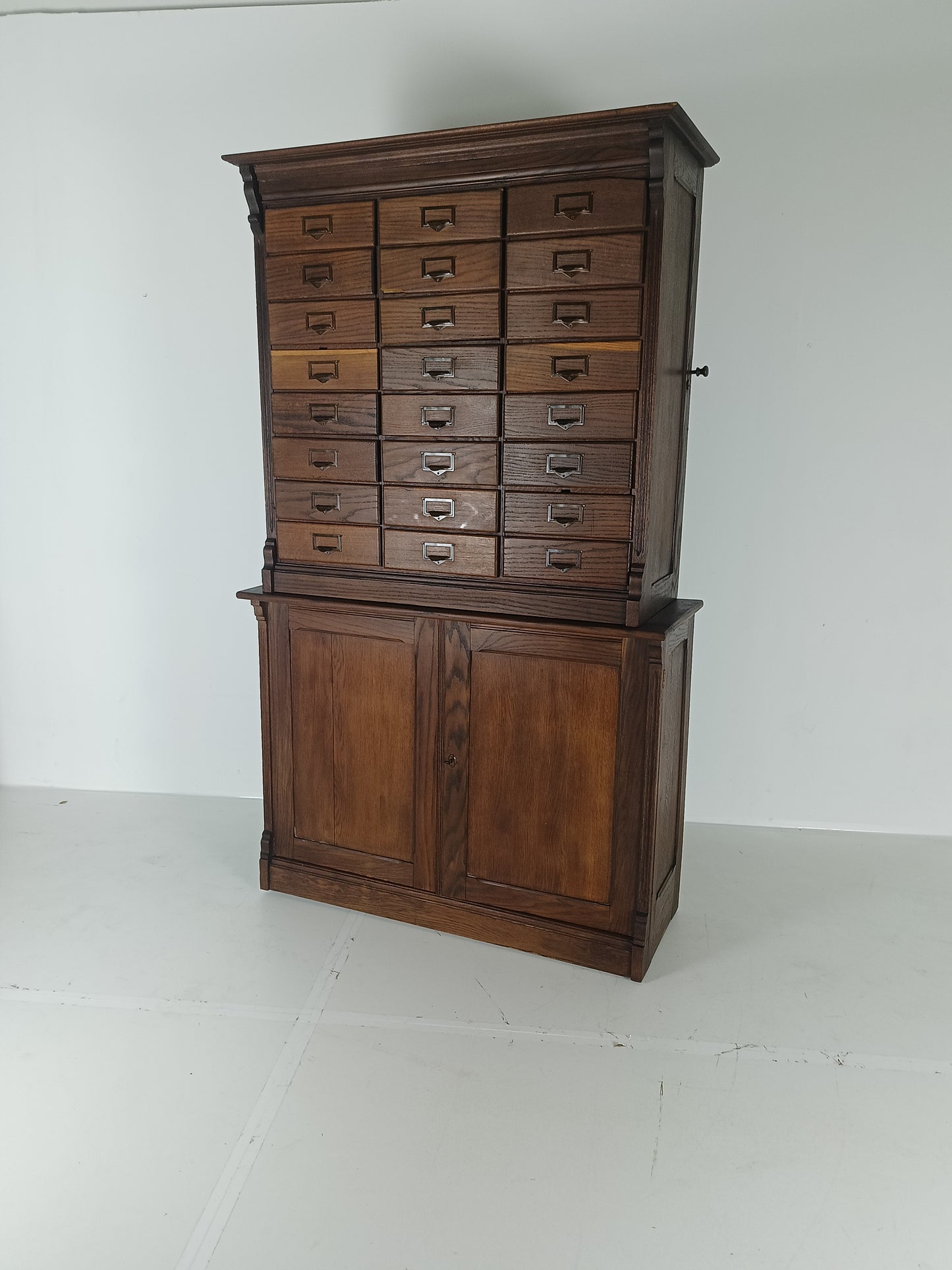 Antique Notary Cabinet