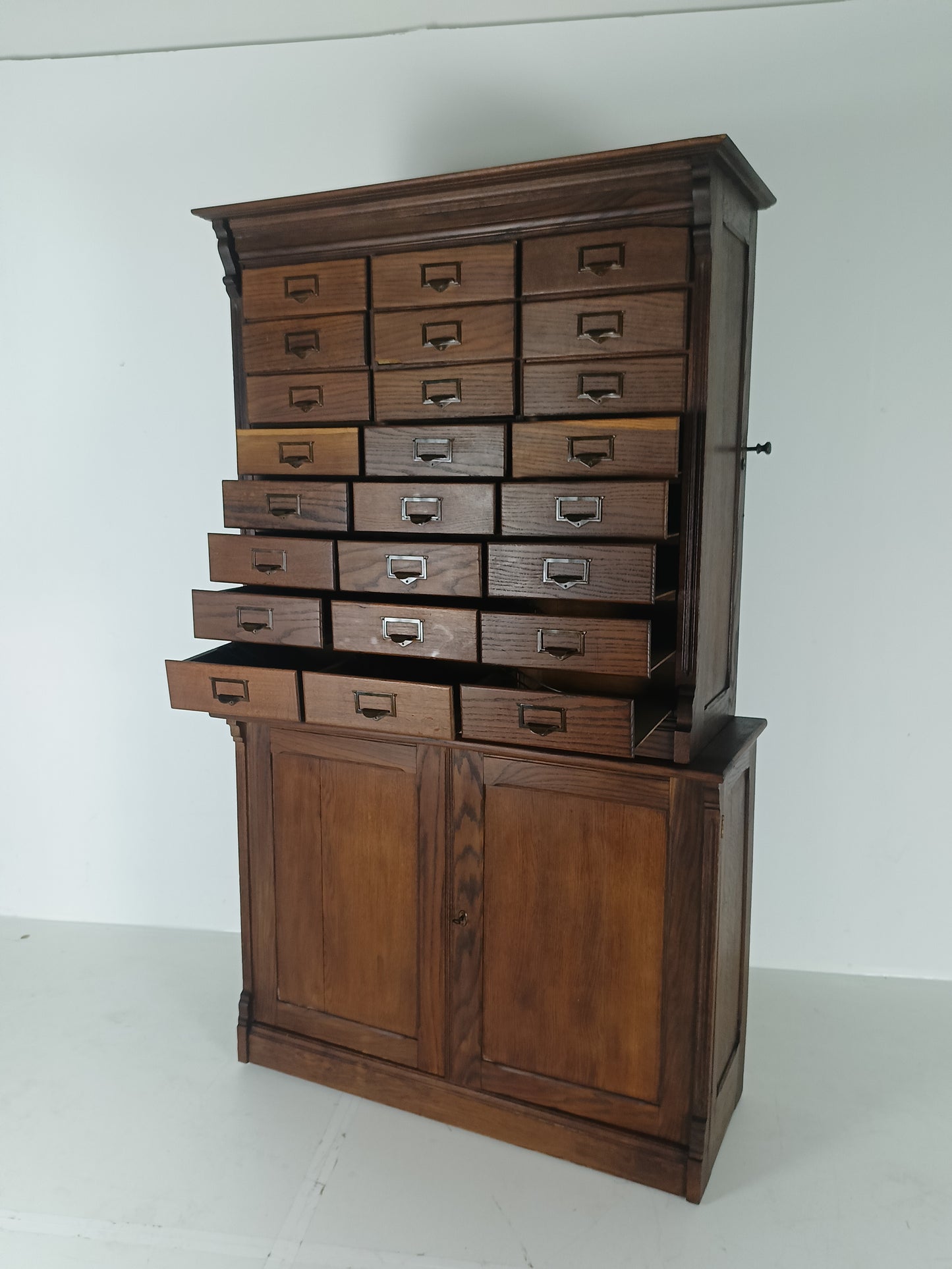 Antique Notary Cabinet