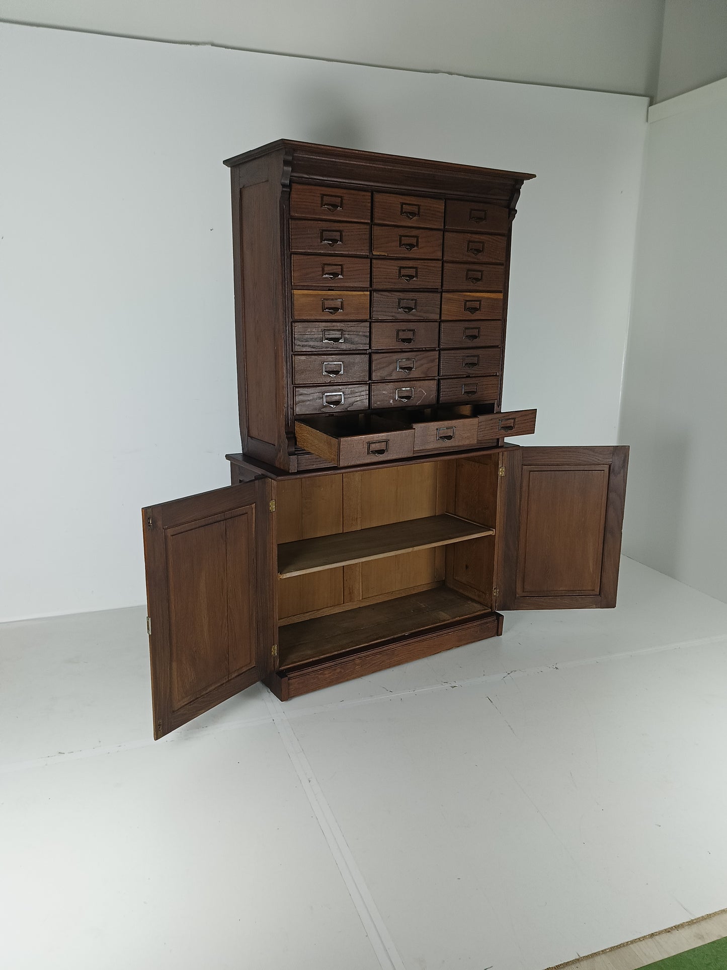 Antique Notary Cabinet