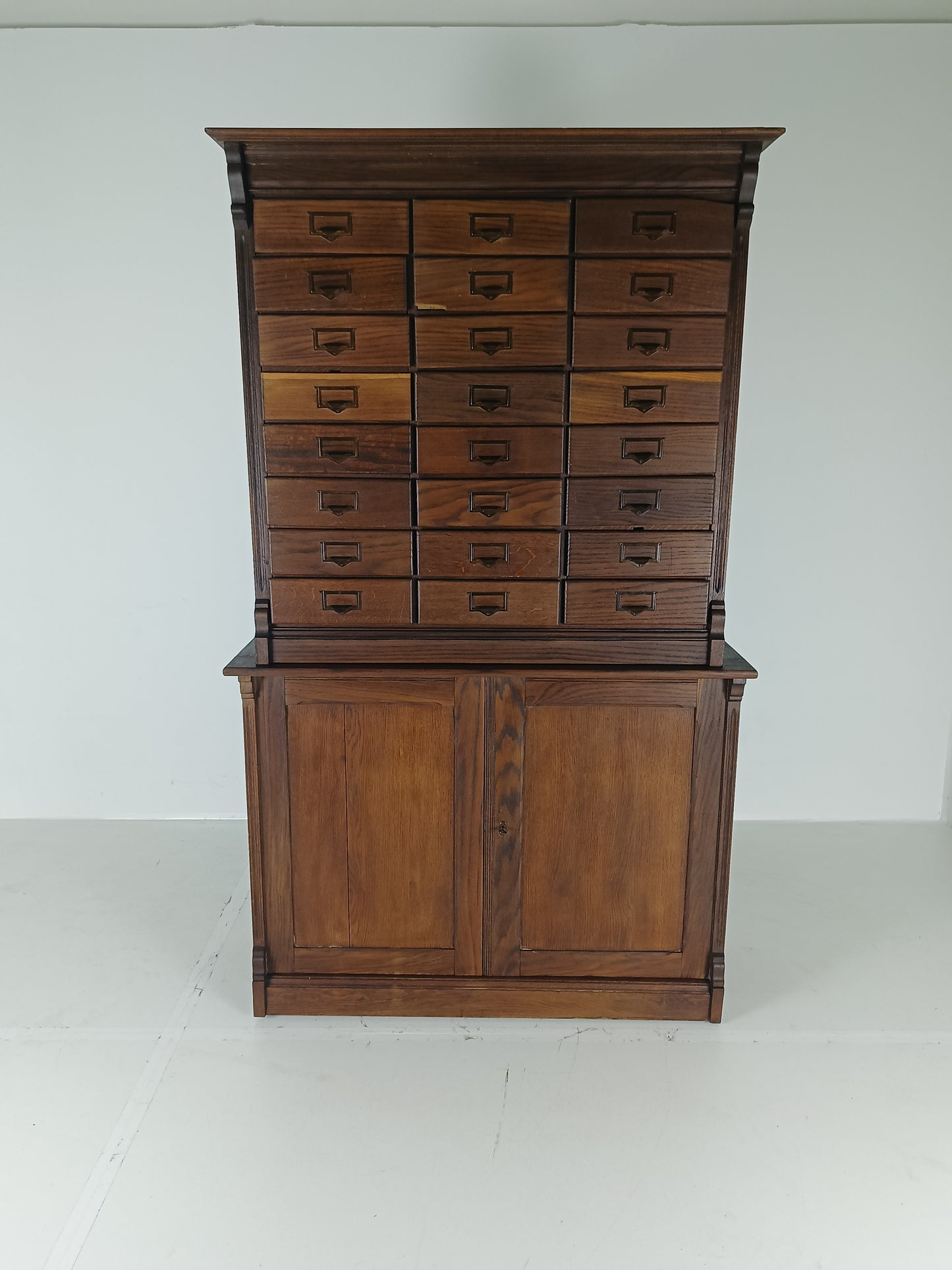 Antique Notary Cabinet